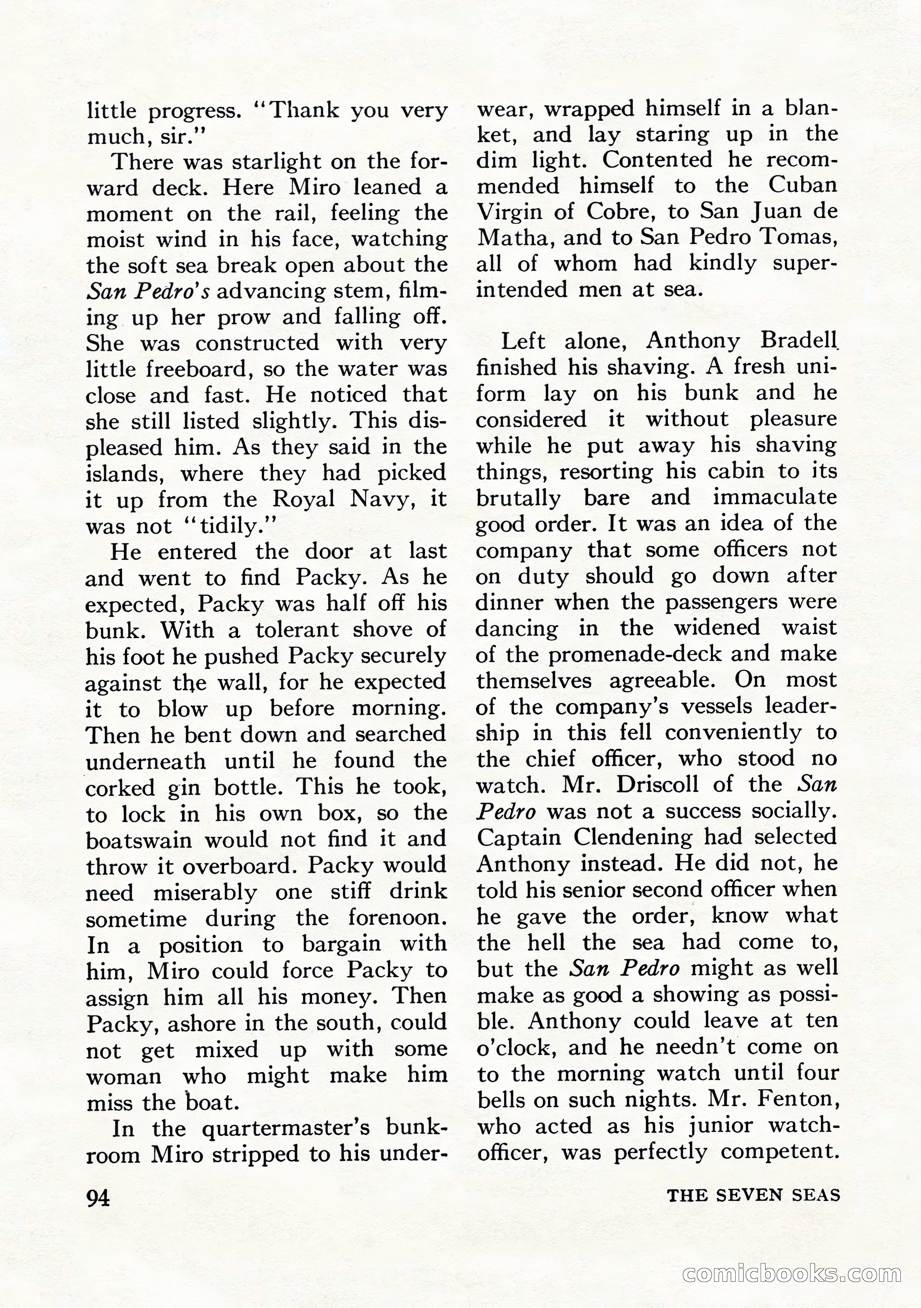 The Seven Seas, Winter 1953 — page 94 of 132