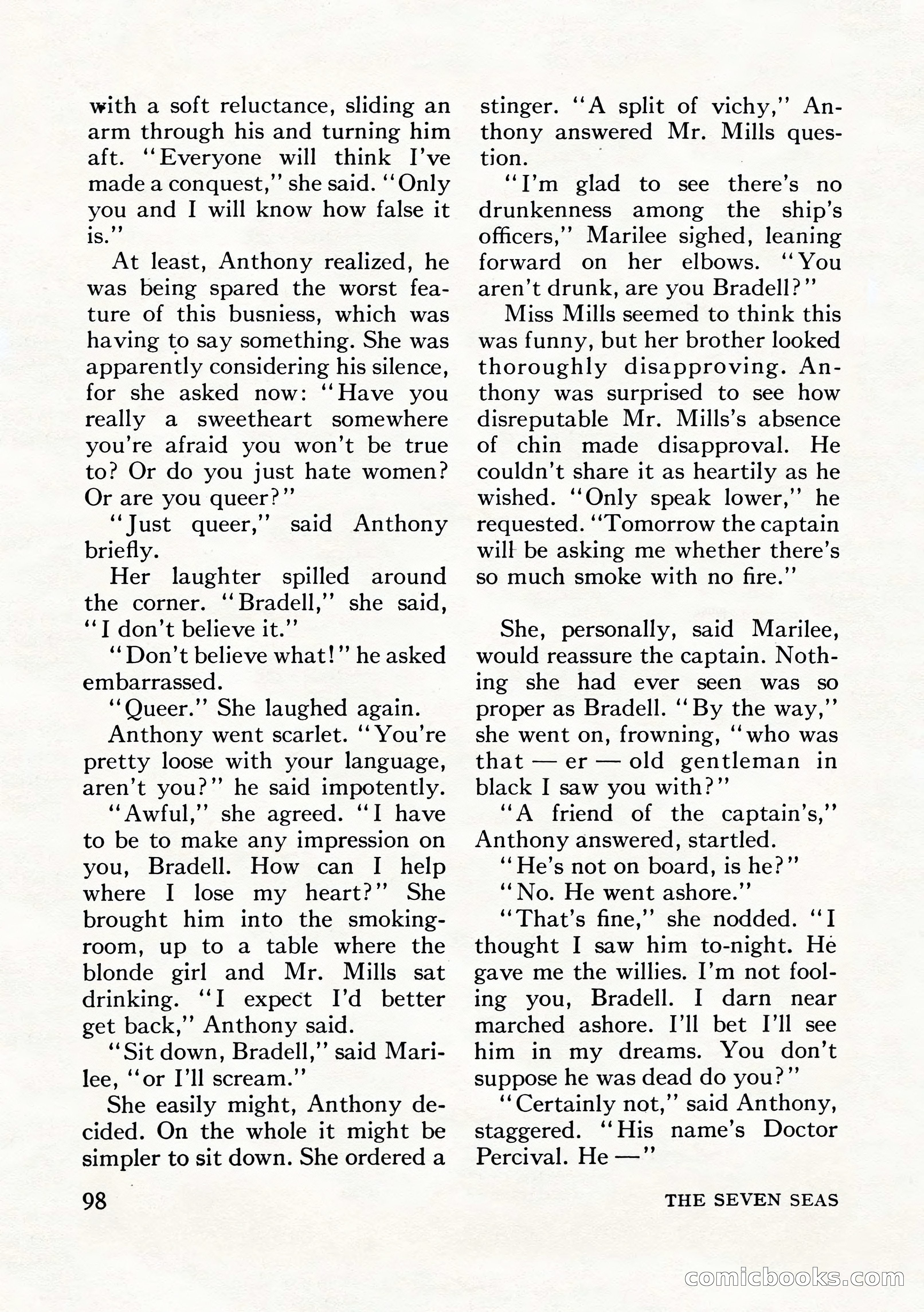 The Seven Seas, Winter 1953 — page 98 of 132