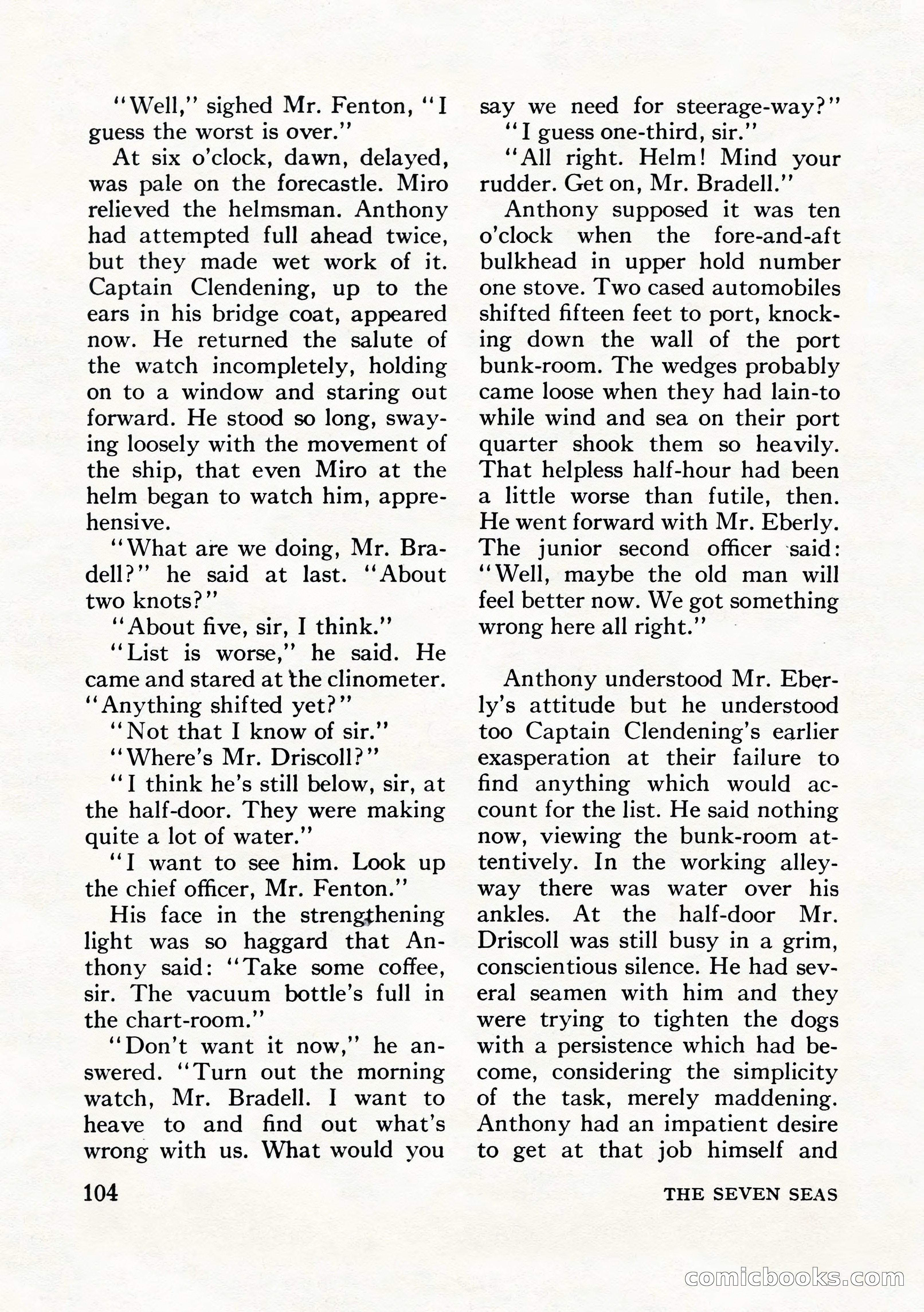 The Seven Seas, Winter 1953 — page 104 of 132