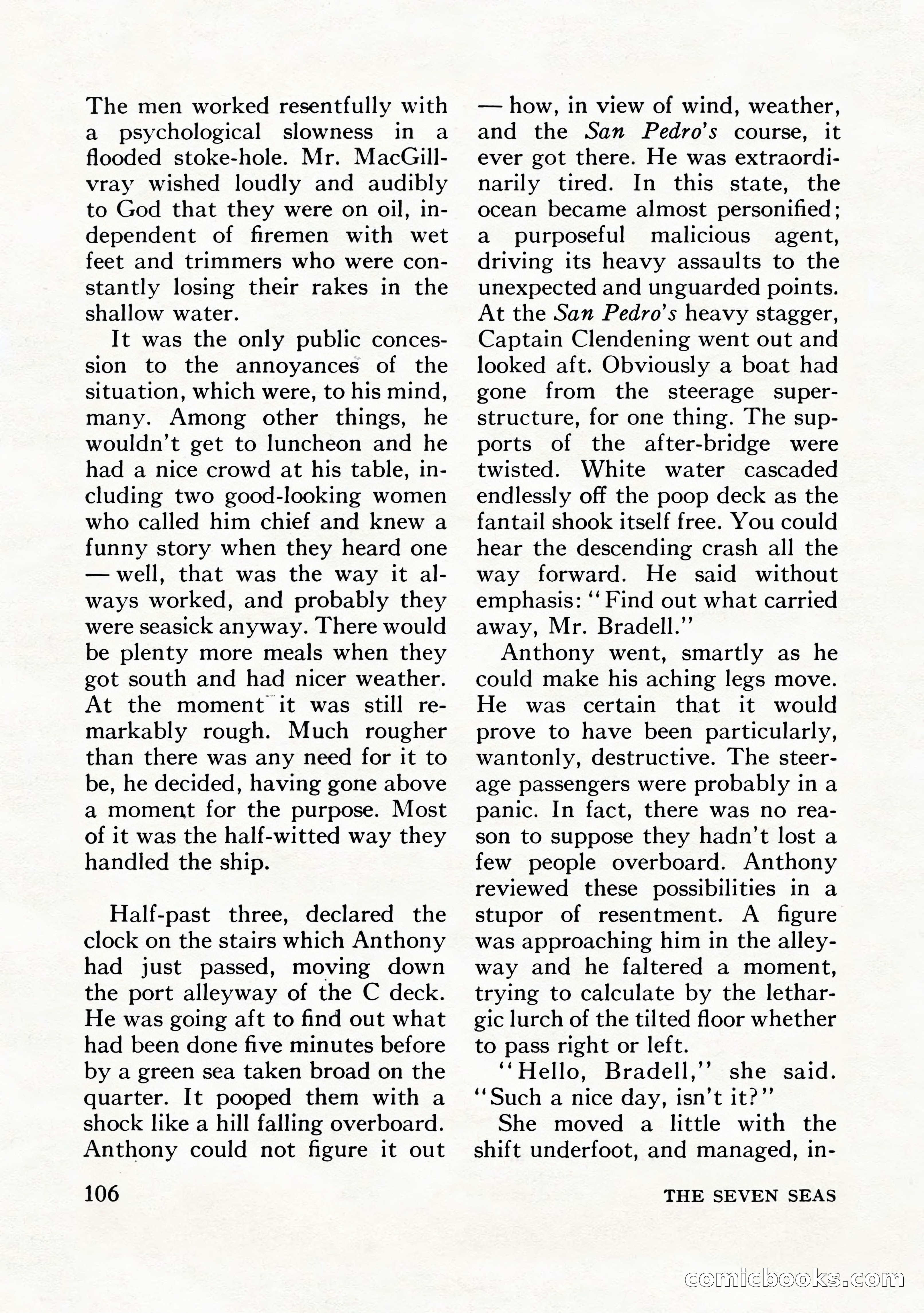 The Seven Seas, Winter 1953 — page 106 of 132