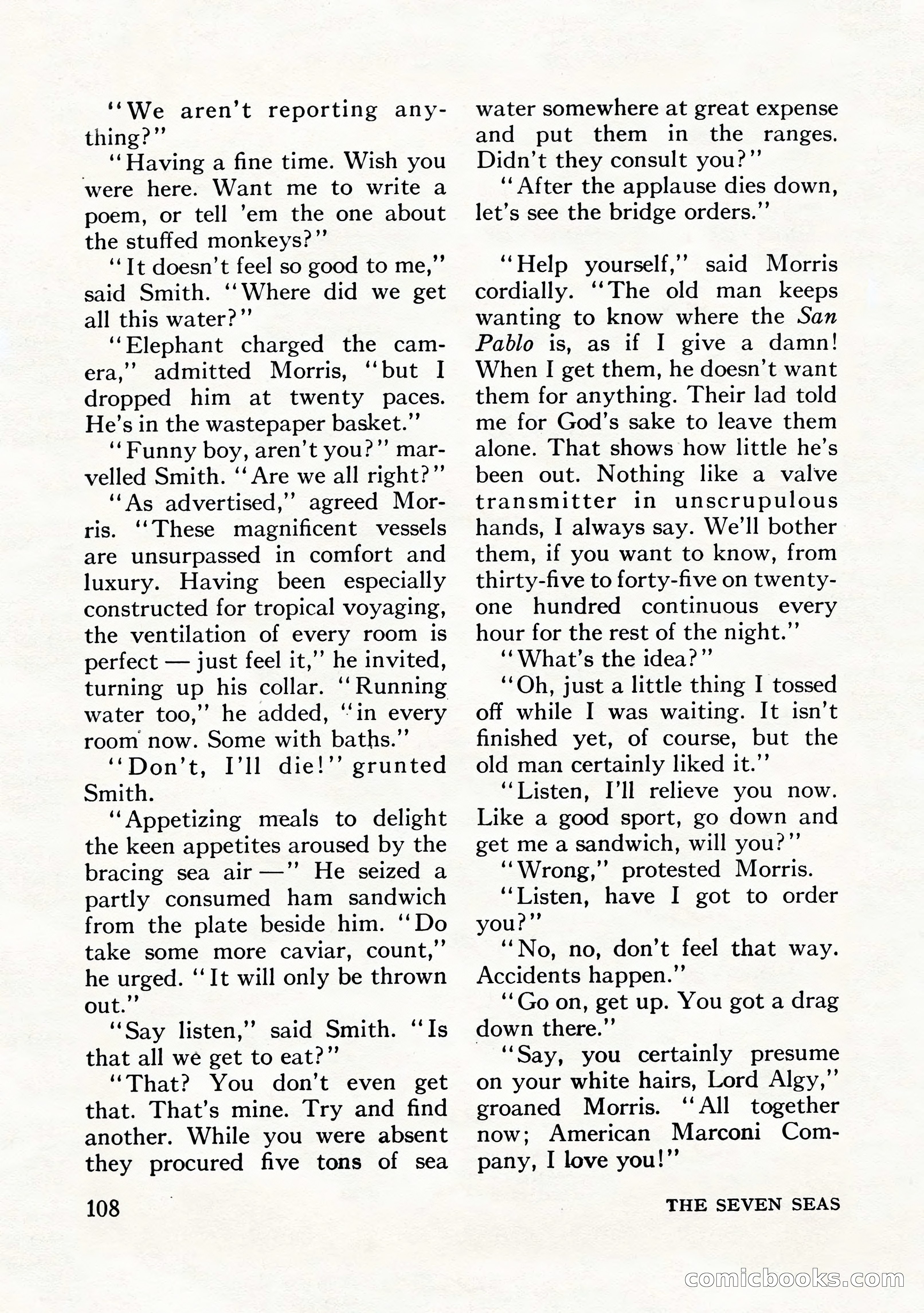 The Seven Seas, Winter 1953 — page 108 of 132