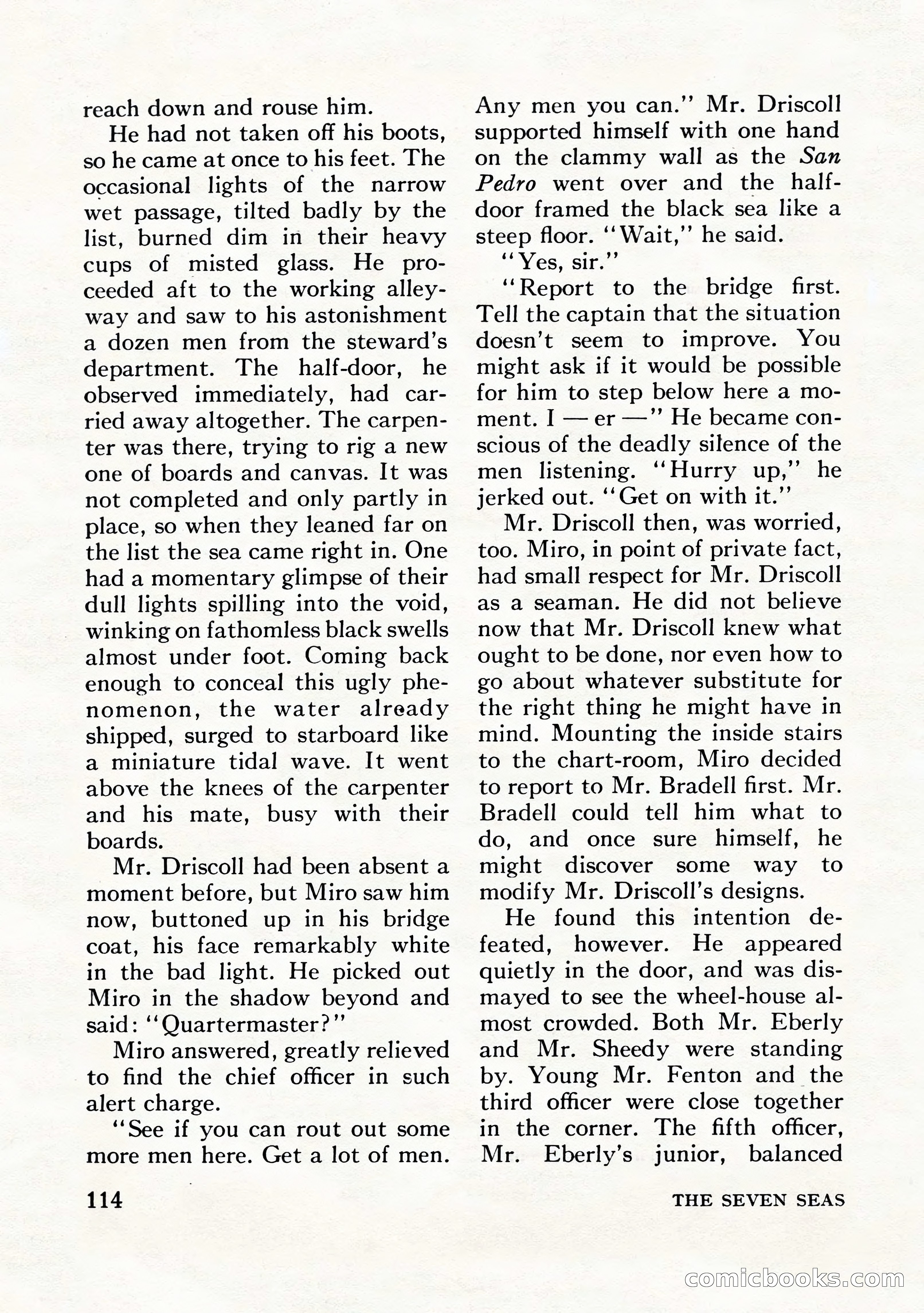 The Seven Seas, Winter 1953 — page 114 of 132