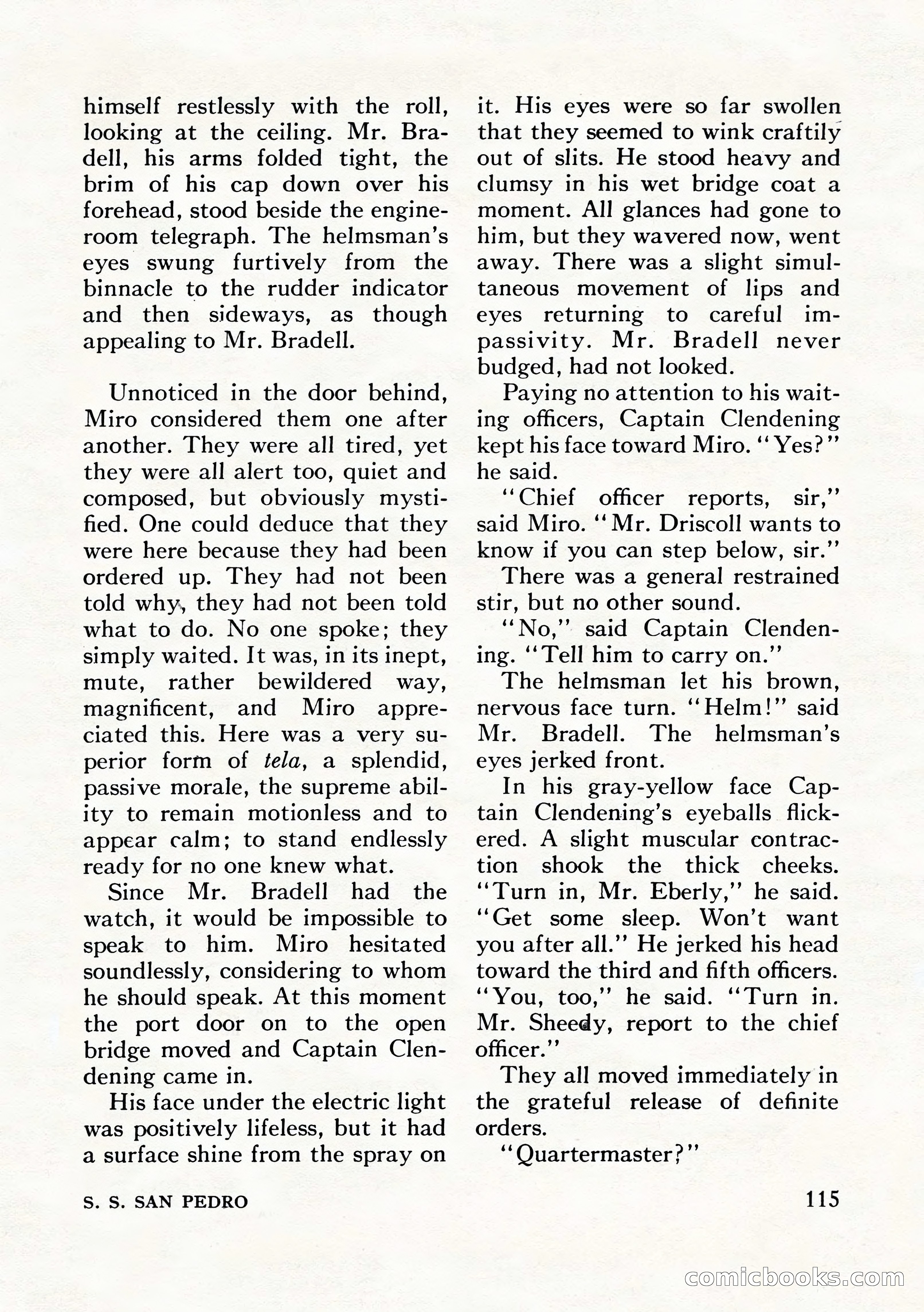 The Seven Seas, Winter 1953 — page 115 of 132