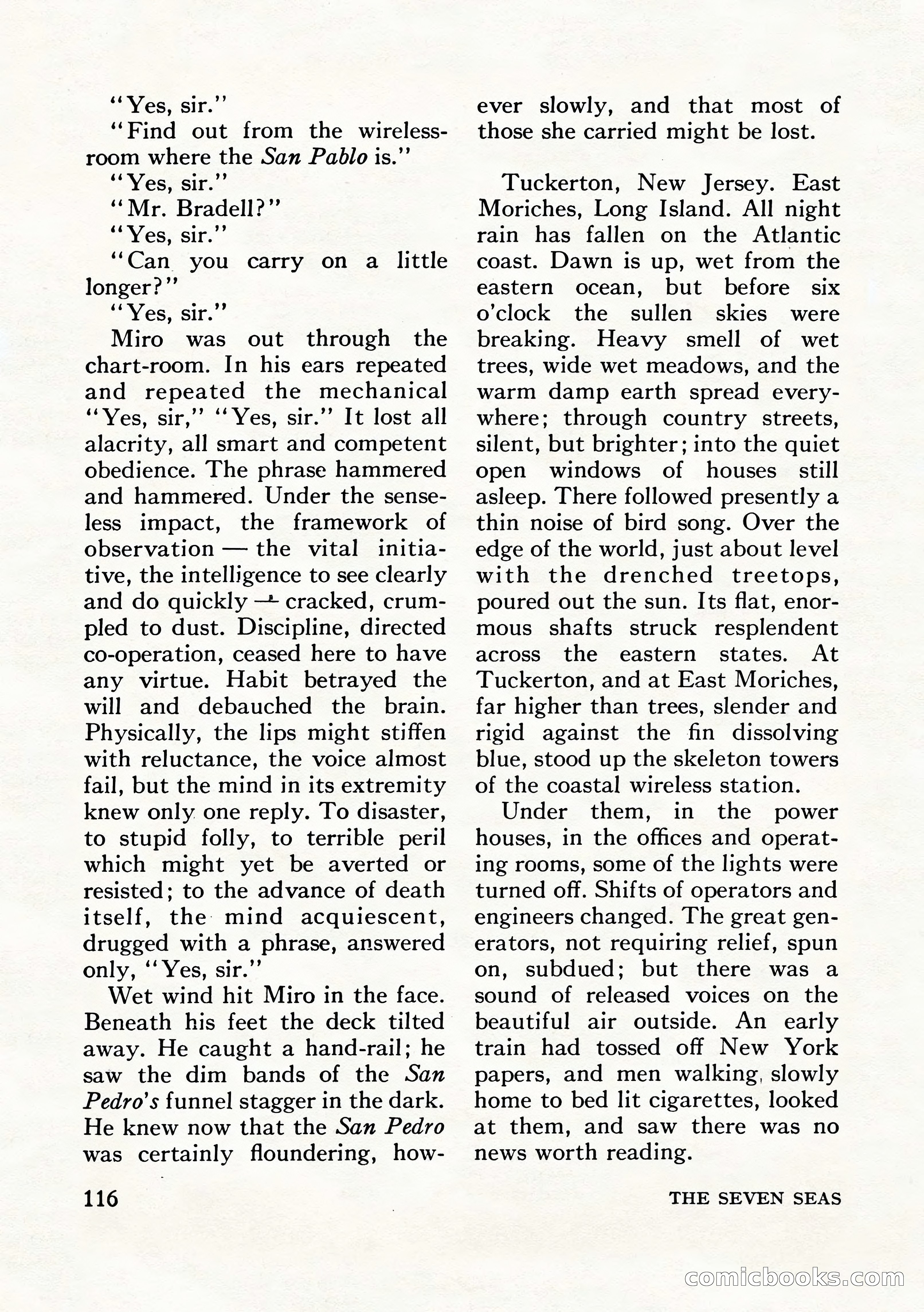 The Seven Seas, Winter 1953 — page 116 of 132