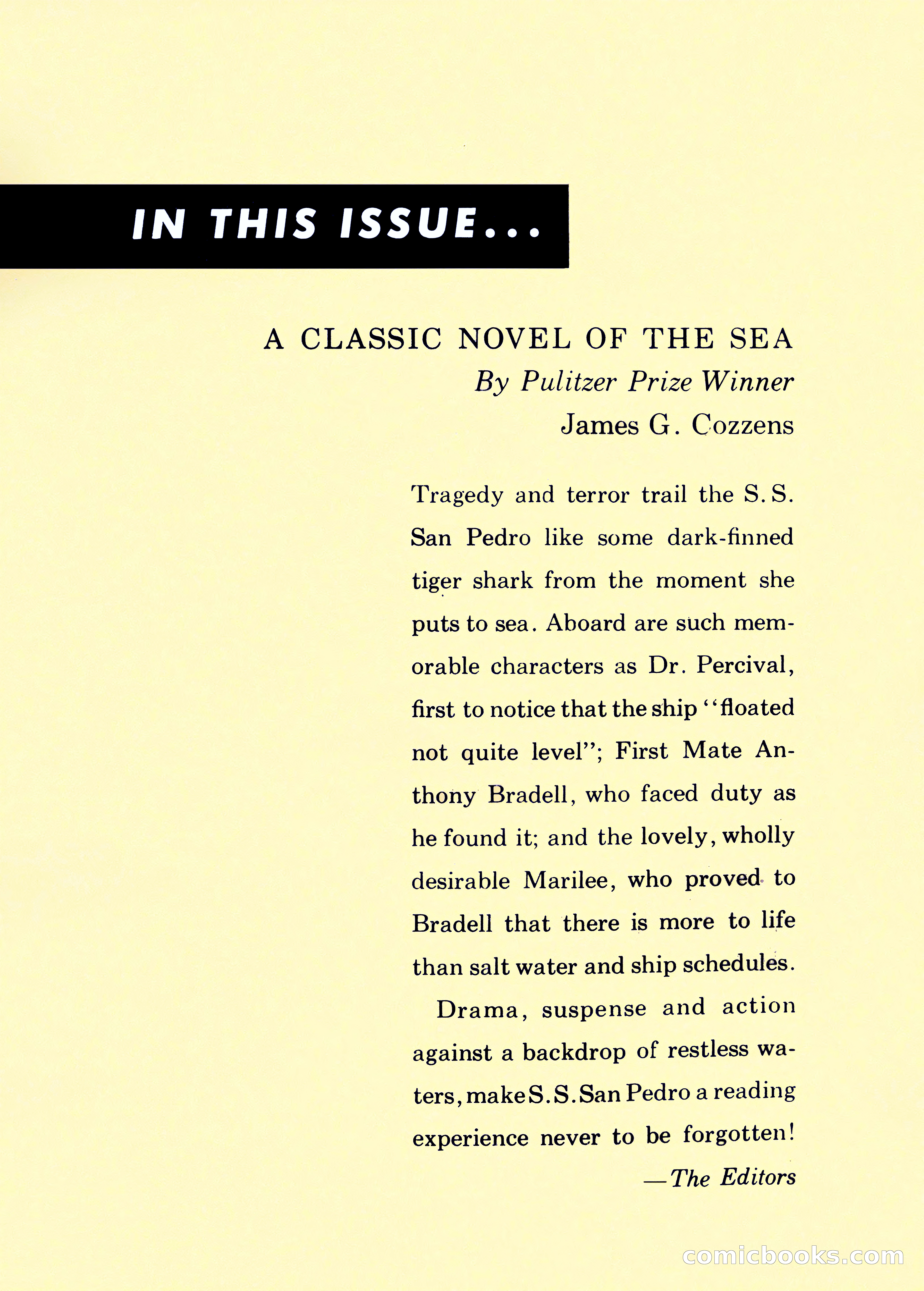 The Seven Seas, Winter 1953 — page 132 of 132
