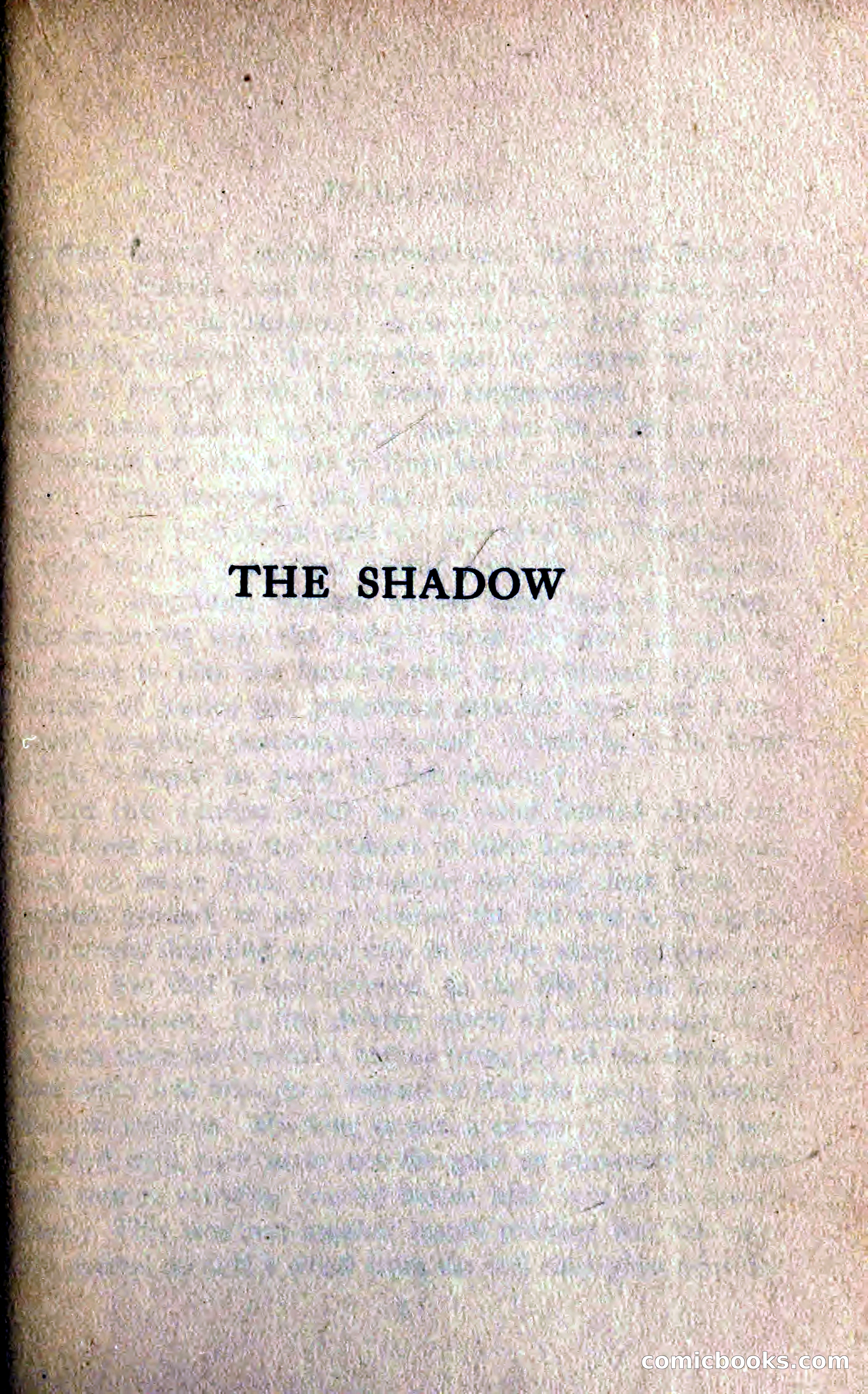 The Shadow — page 13 of 368