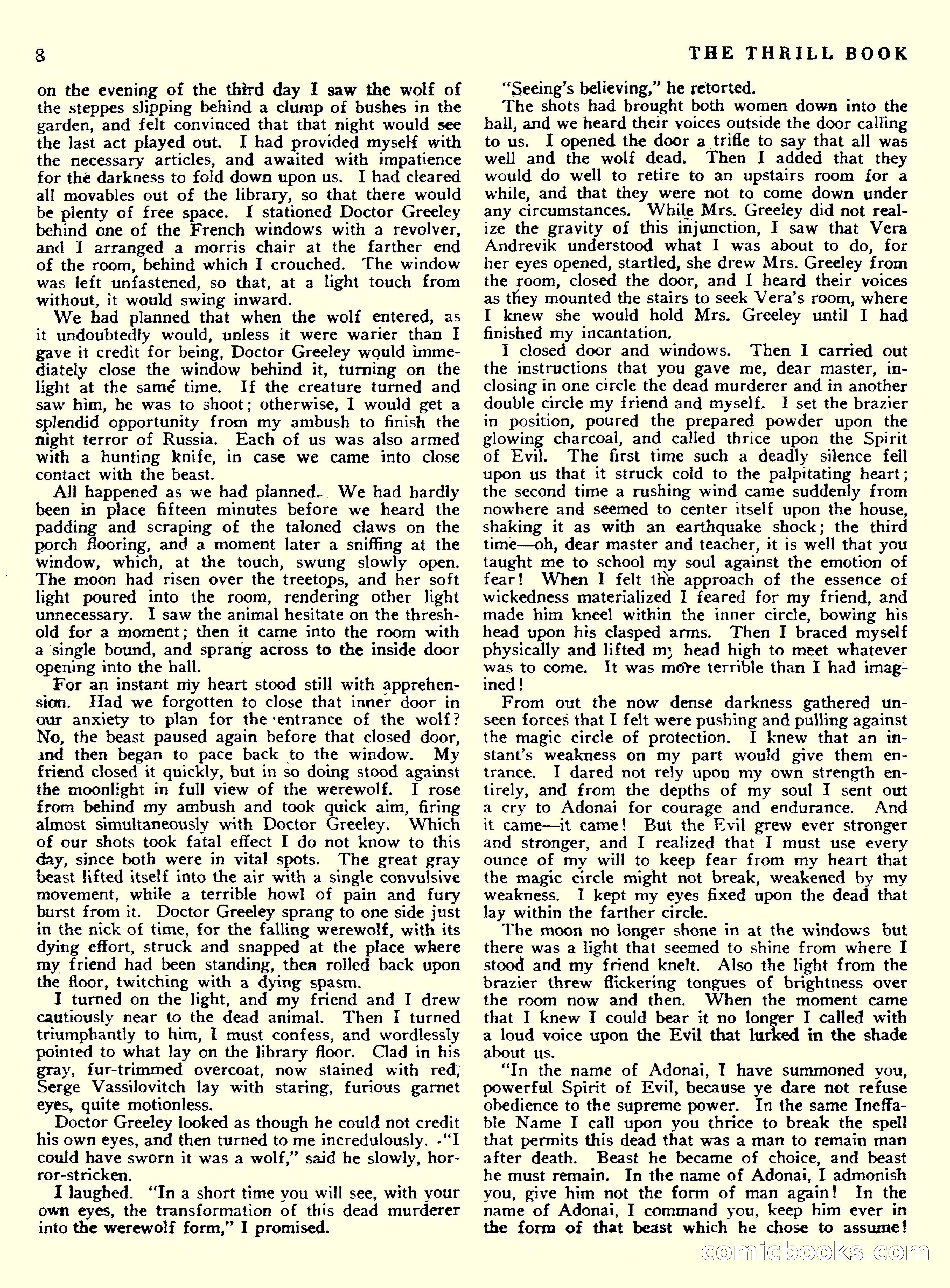 The Thrill Book, Vol. 1, No. 1 — page 10 of 52