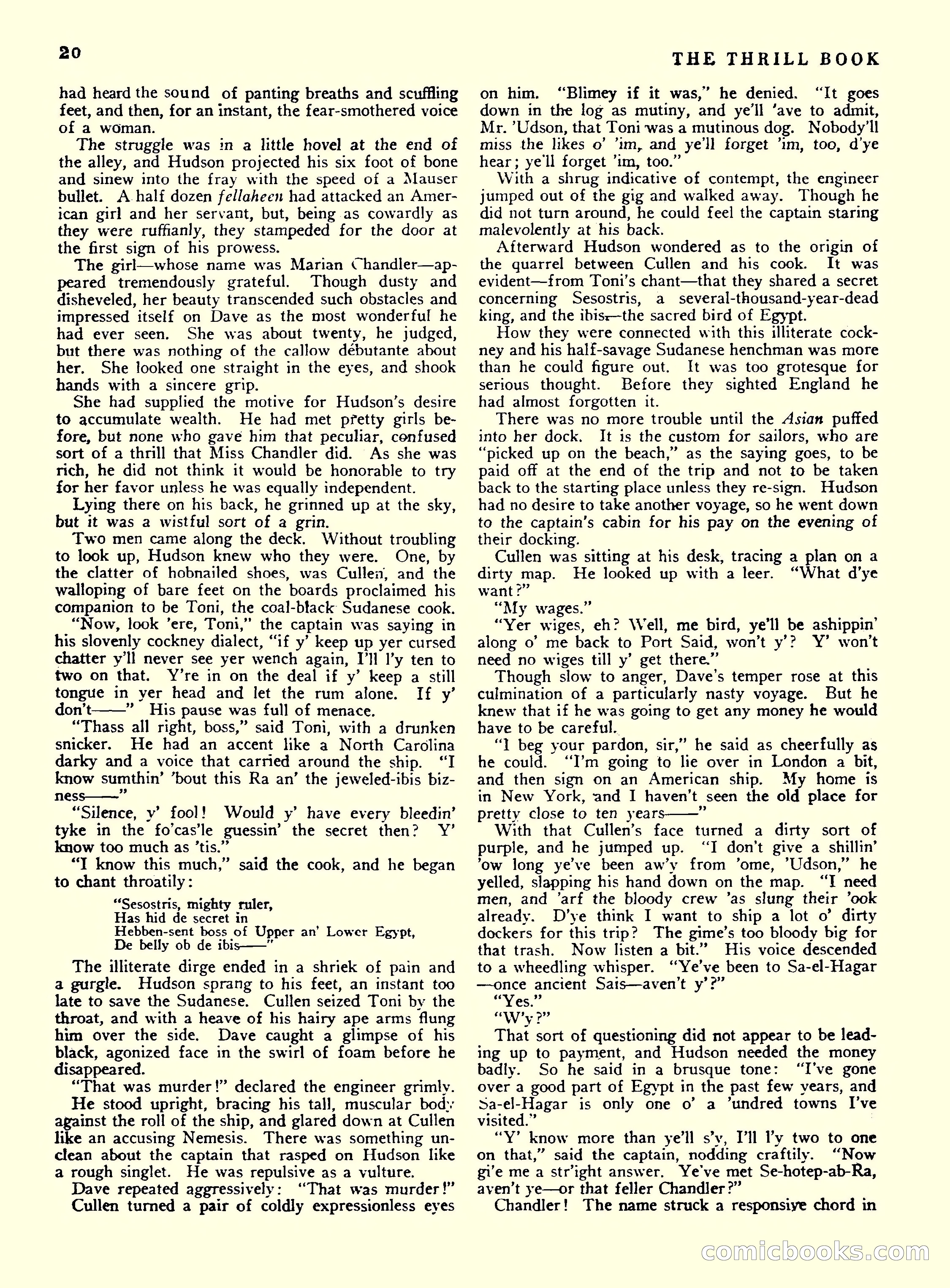 The Thrill Book, Vol. 1, No. 1 — page 22 of 52