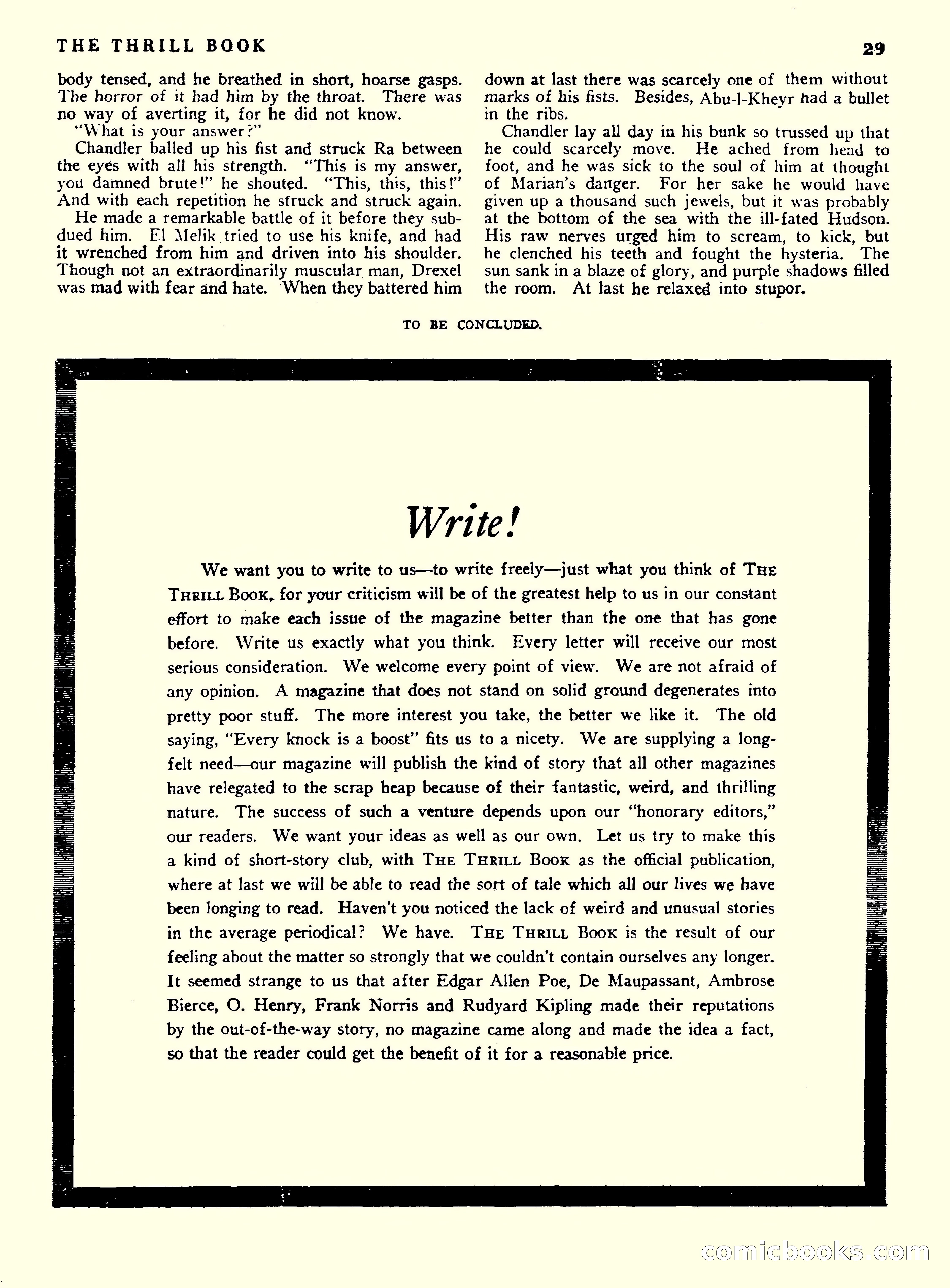 The Thrill Book, Vol. 1, No. 1 — page 31 of 52