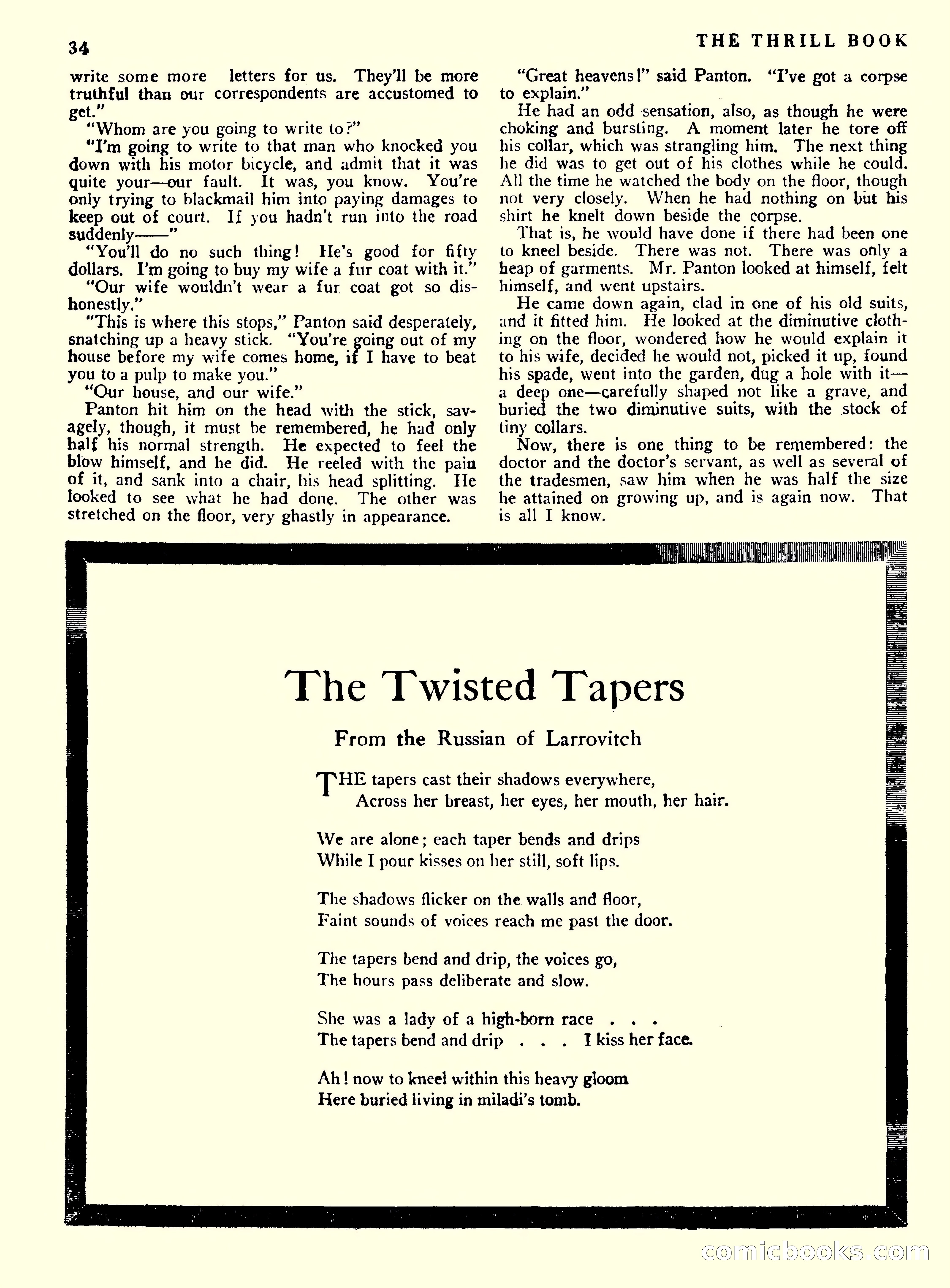 The Thrill Book, Vol. 1, No. 1 — page 36 of 52