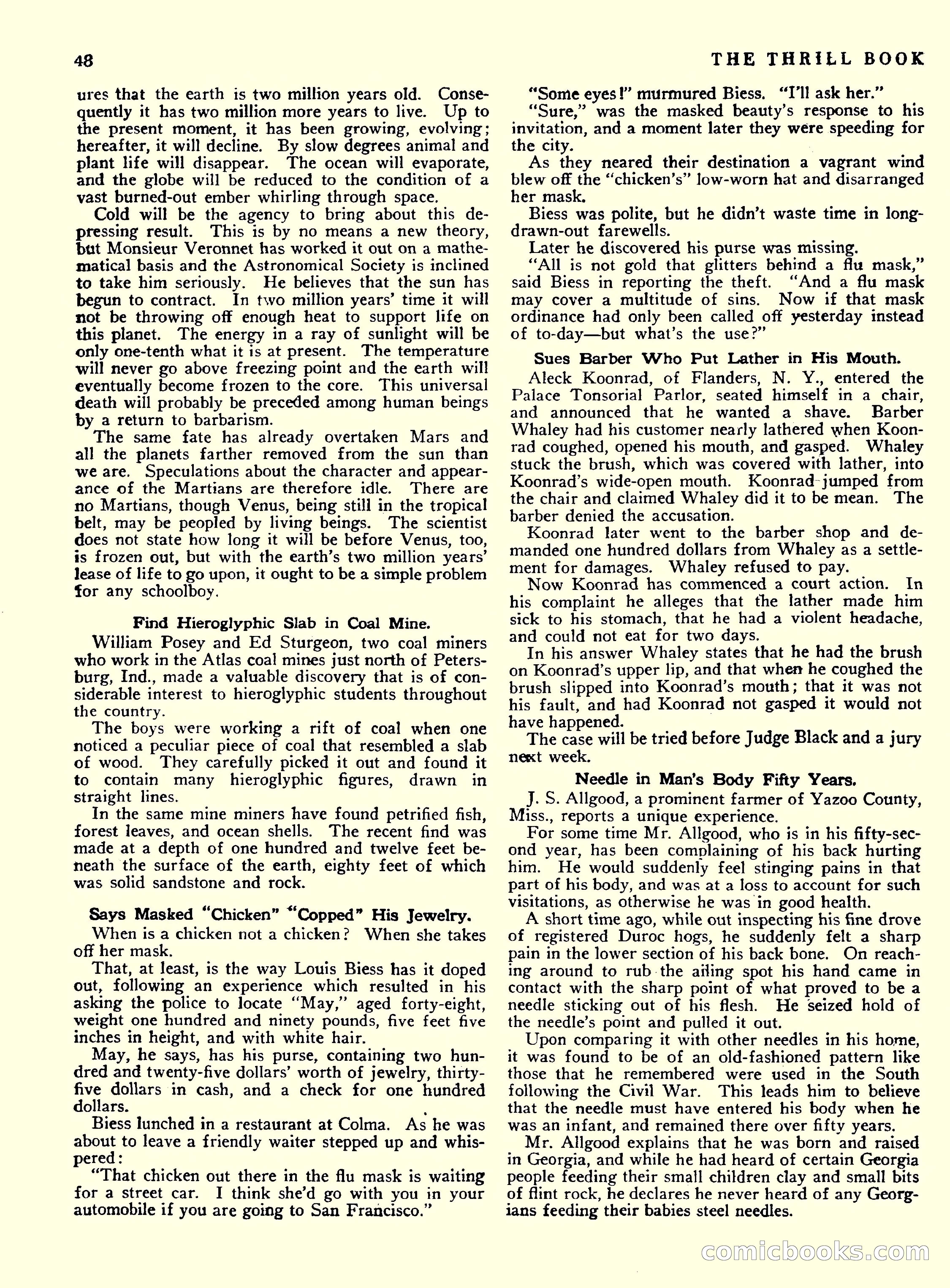The Thrill Book, Vol. 1, No. 1 — page 50 of 52