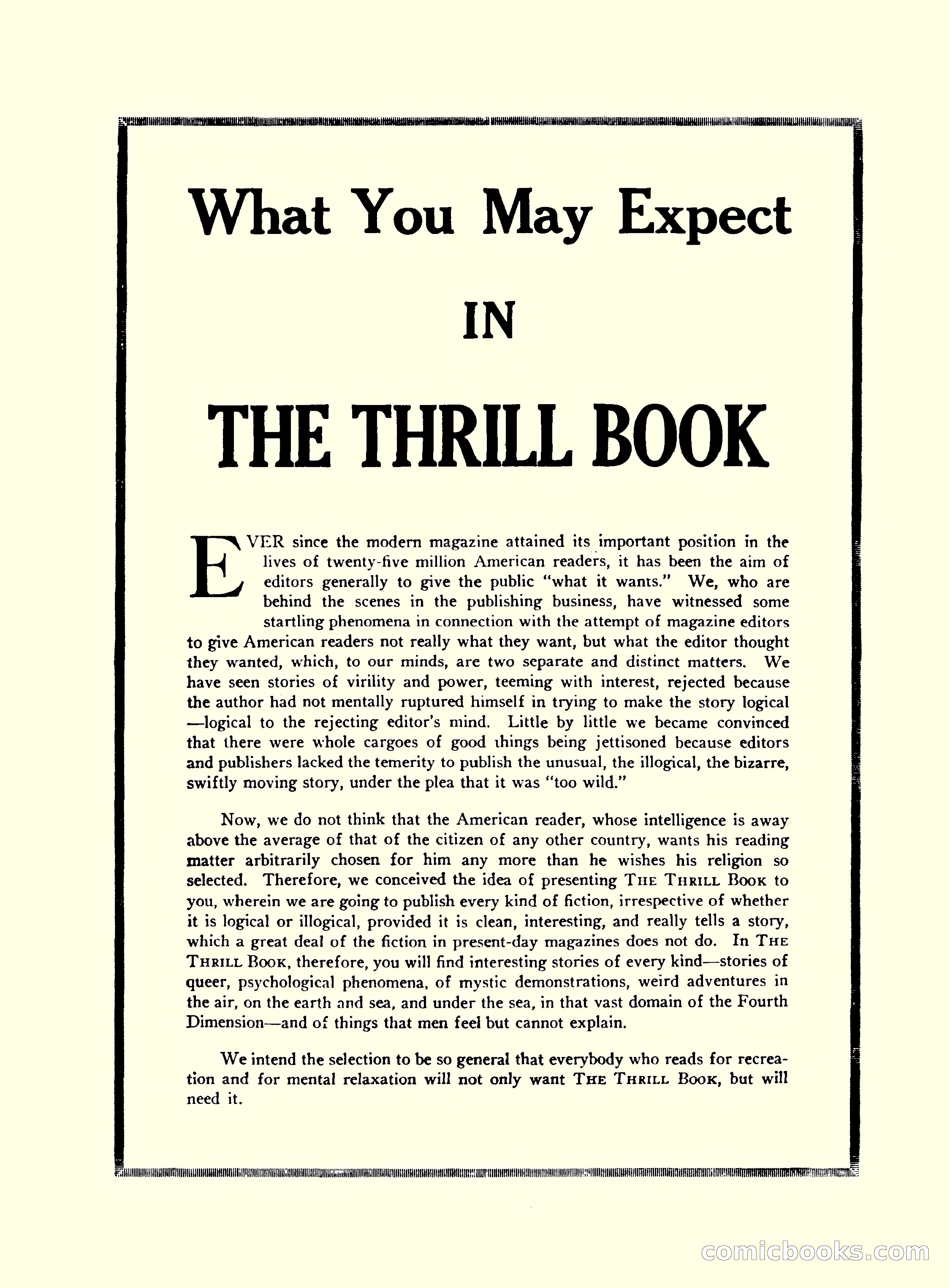 The Thrill Book, Vol. 1, No. 1 — page 52 of 52