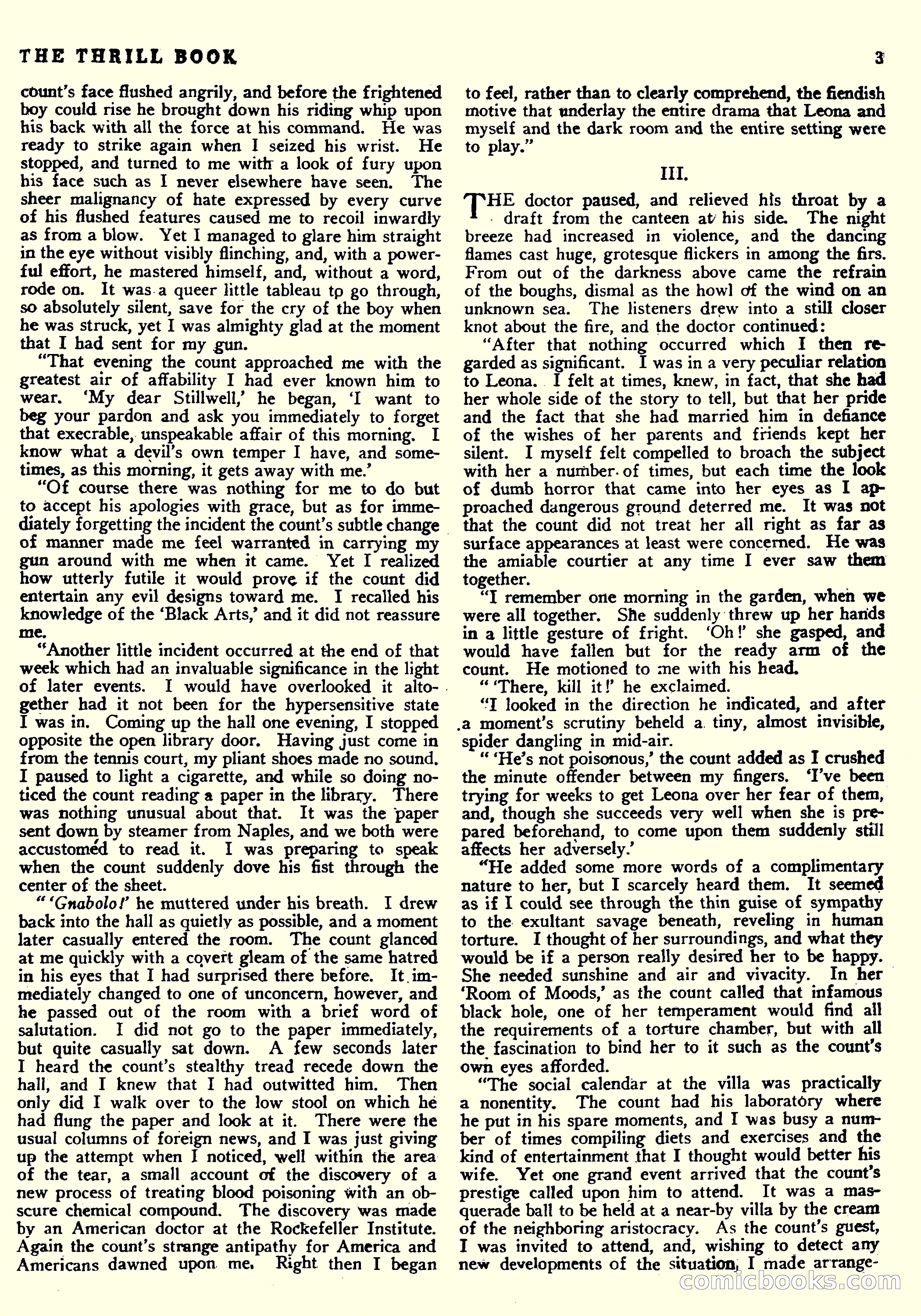 The Thrill Book, Vol. 1, No. 2 — page 5 of 52