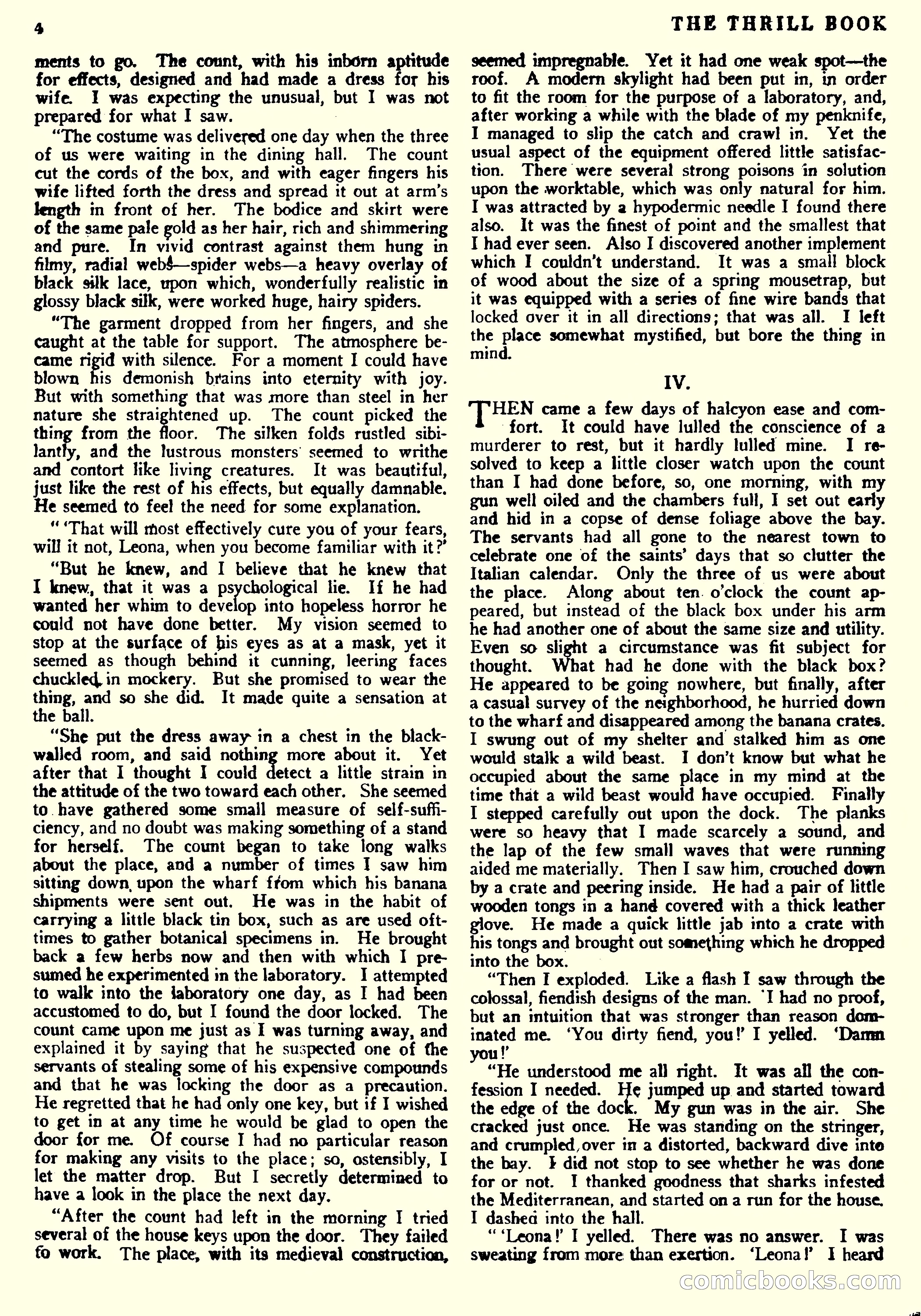 The Thrill Book, Vol. 1, No. 2 — page 6 of 52