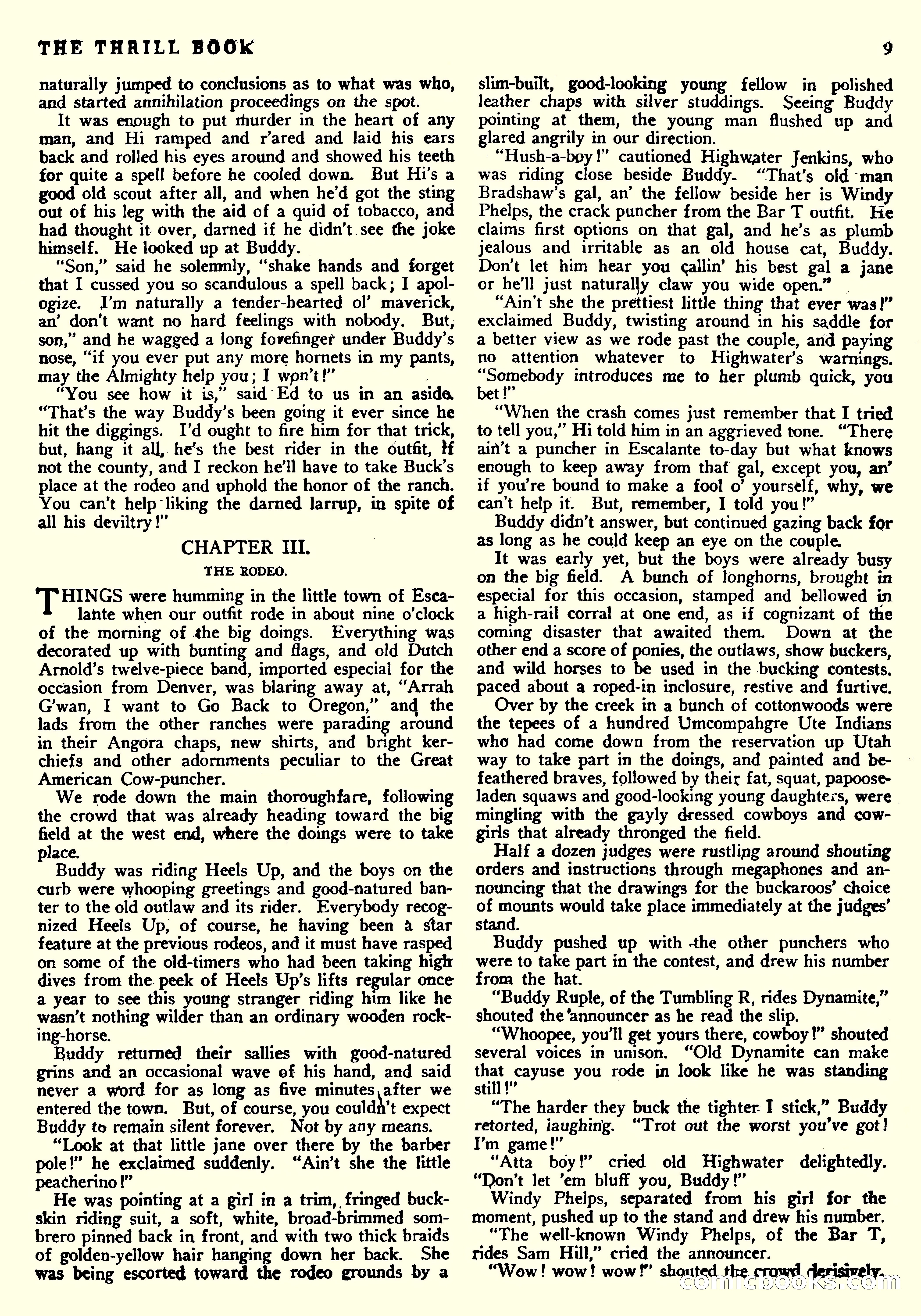 The Thrill Book, Vol. 1, No. 2 — page 11 of 52