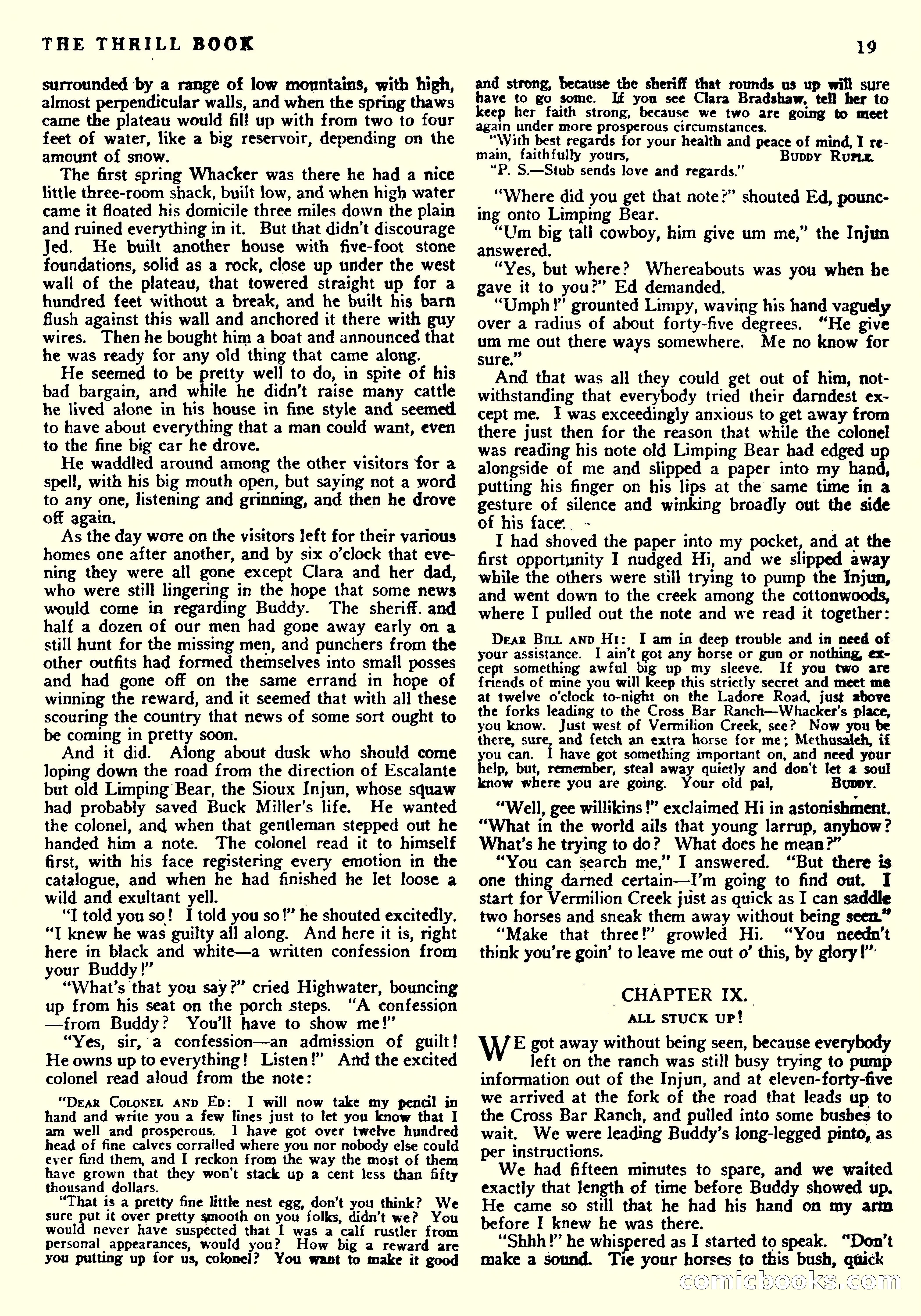 The Thrill Book, Vol. 1, No. 2 — page 21 of 52