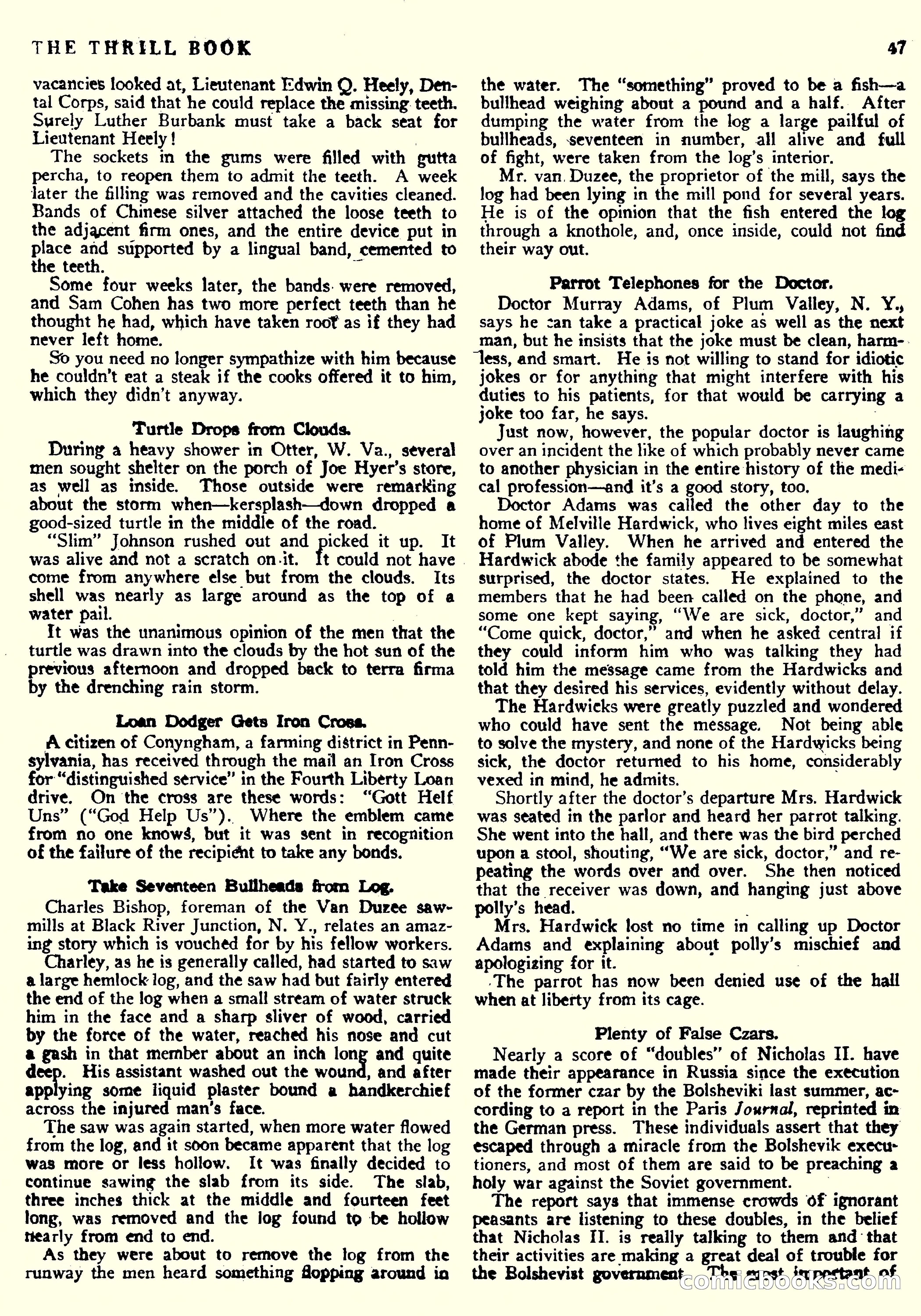 The Thrill Book, Vol. 1, No. 2 — page 49 of 52