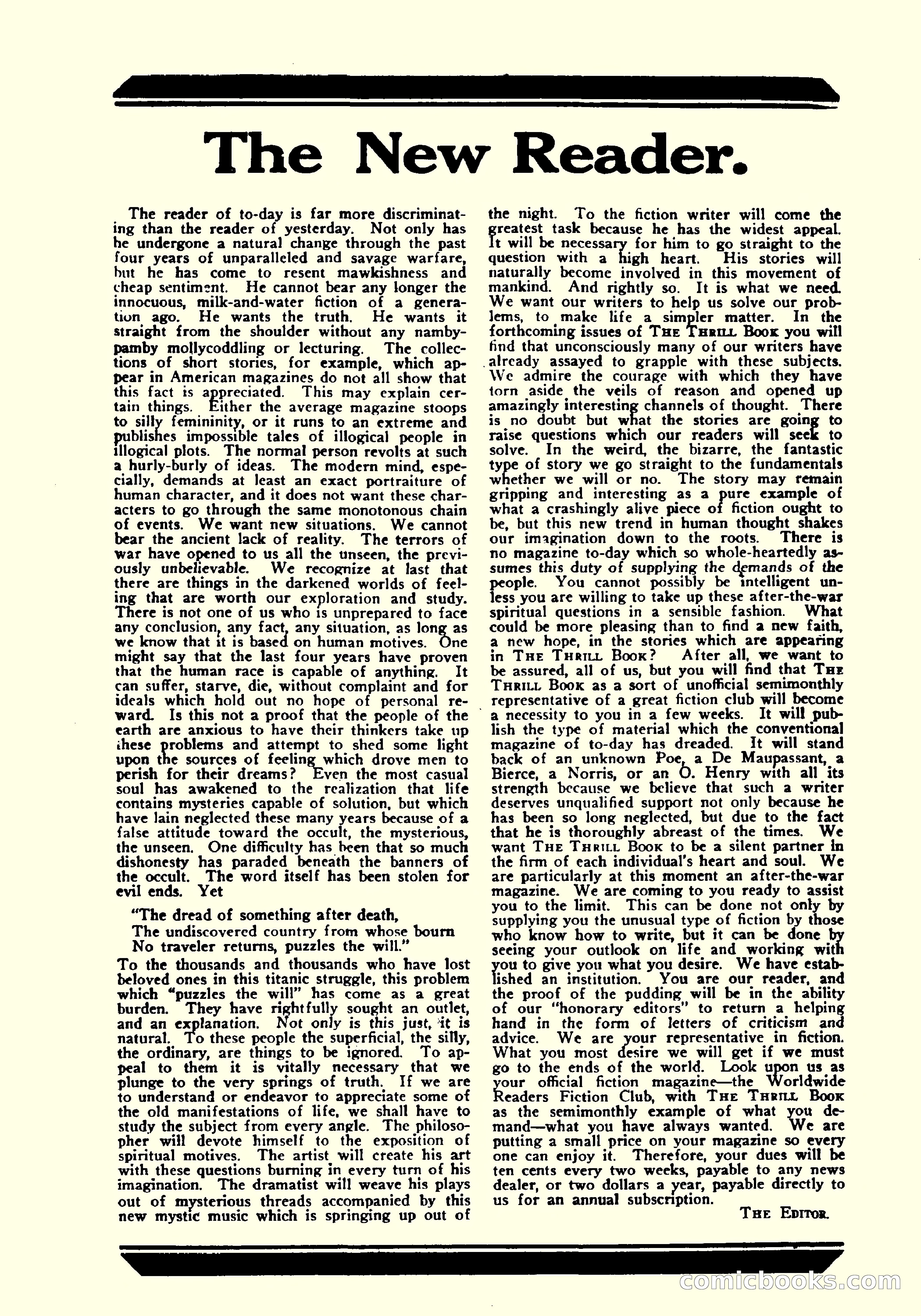 The Thrill Book, Vol. 1, No. 2 — page 52 of 52