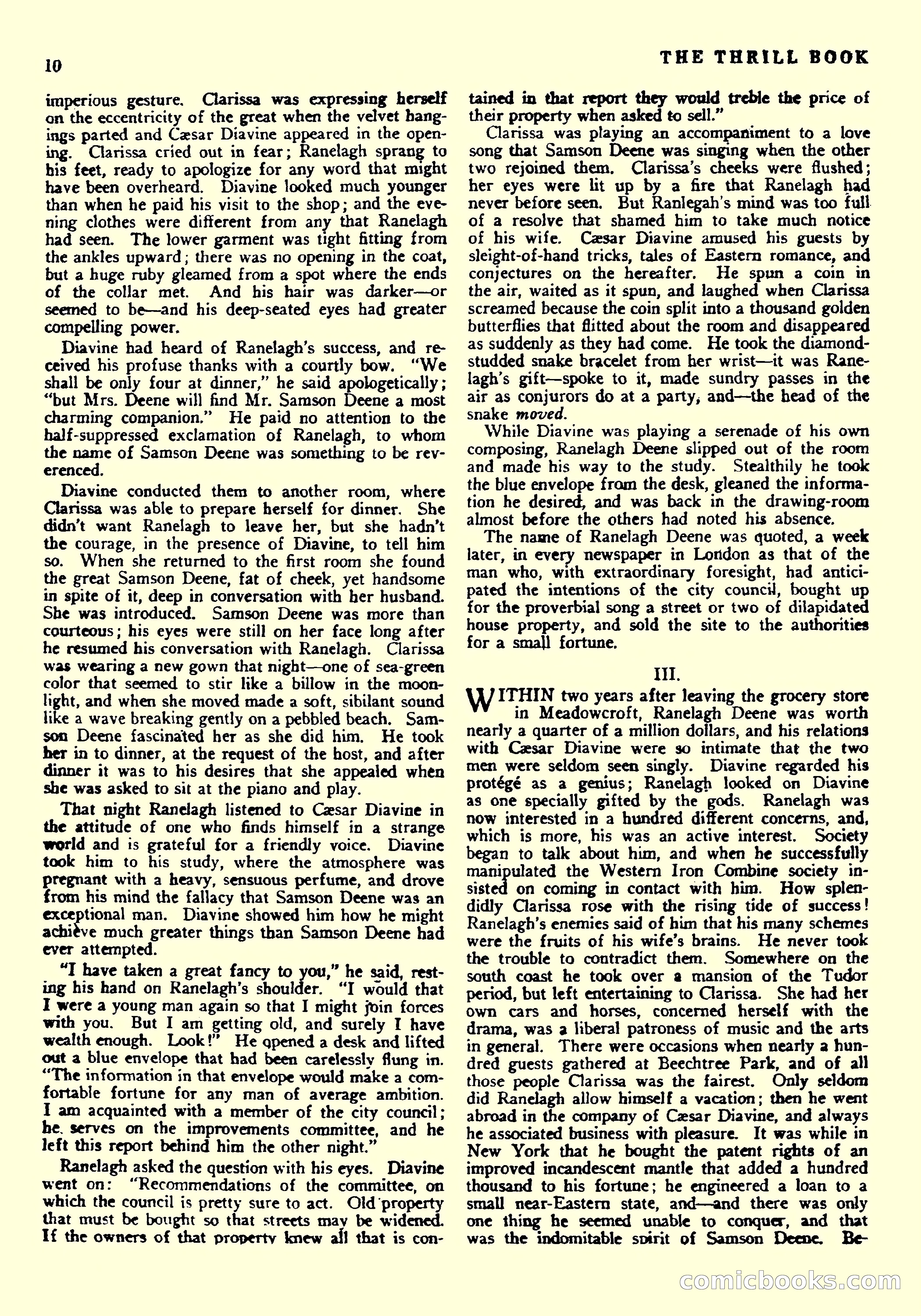The Thrill Book, Vol. 1, No. 3 — page 12 of 52