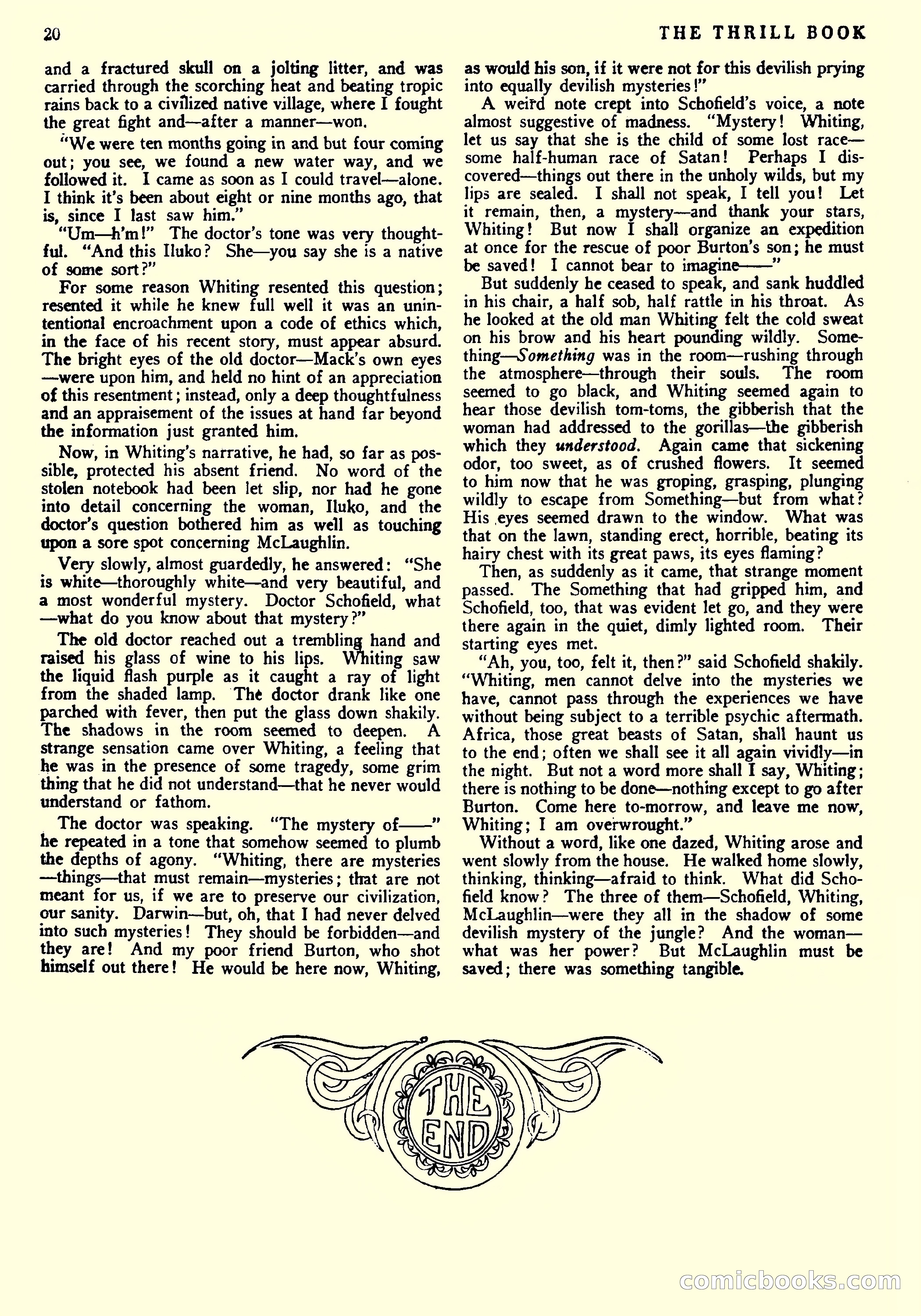 The Thrill Book, Vol. 1, No. 3 — page 22 of 52