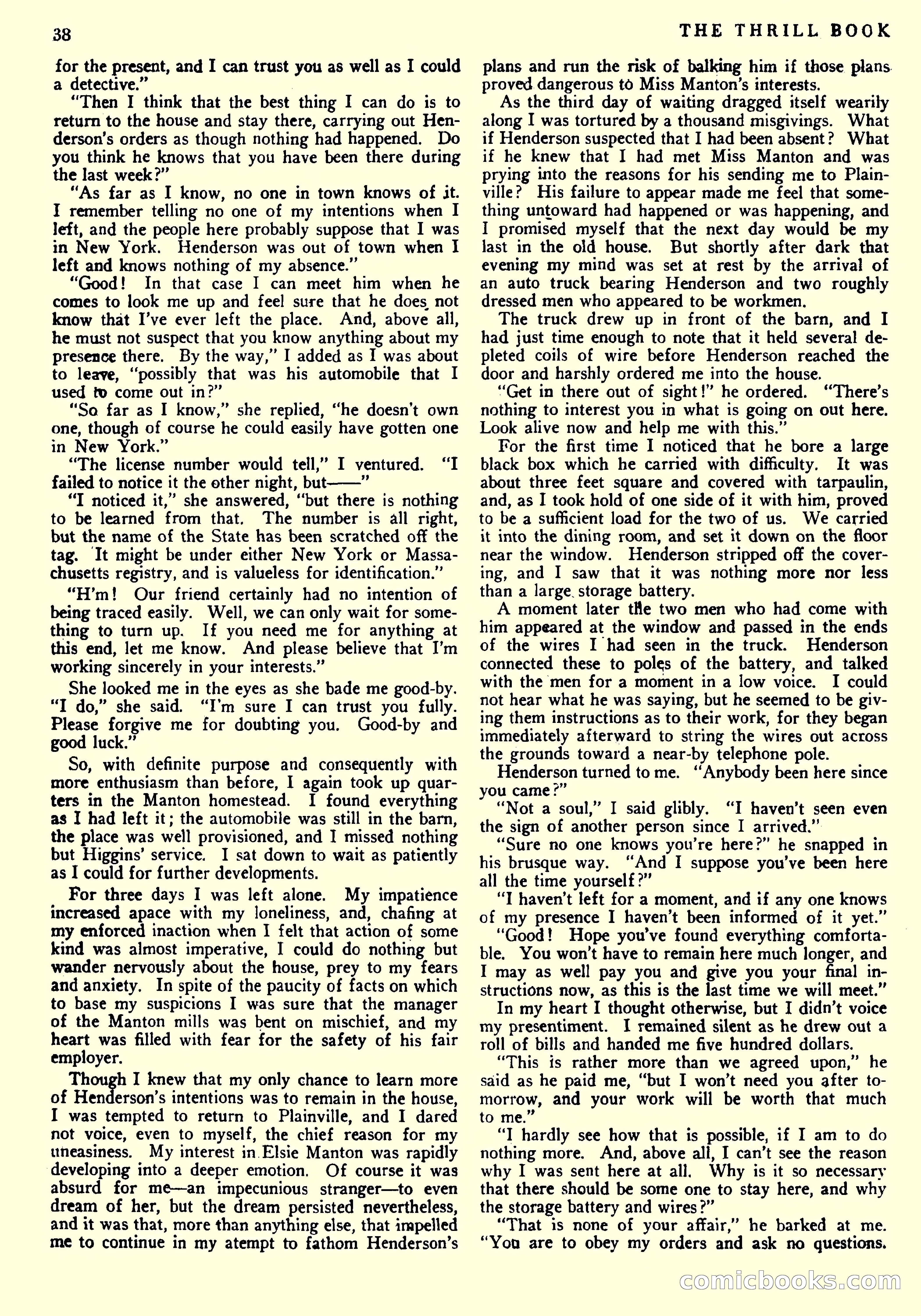 The Thrill Book, Vol. 1, No. 3 — page 40 of 52