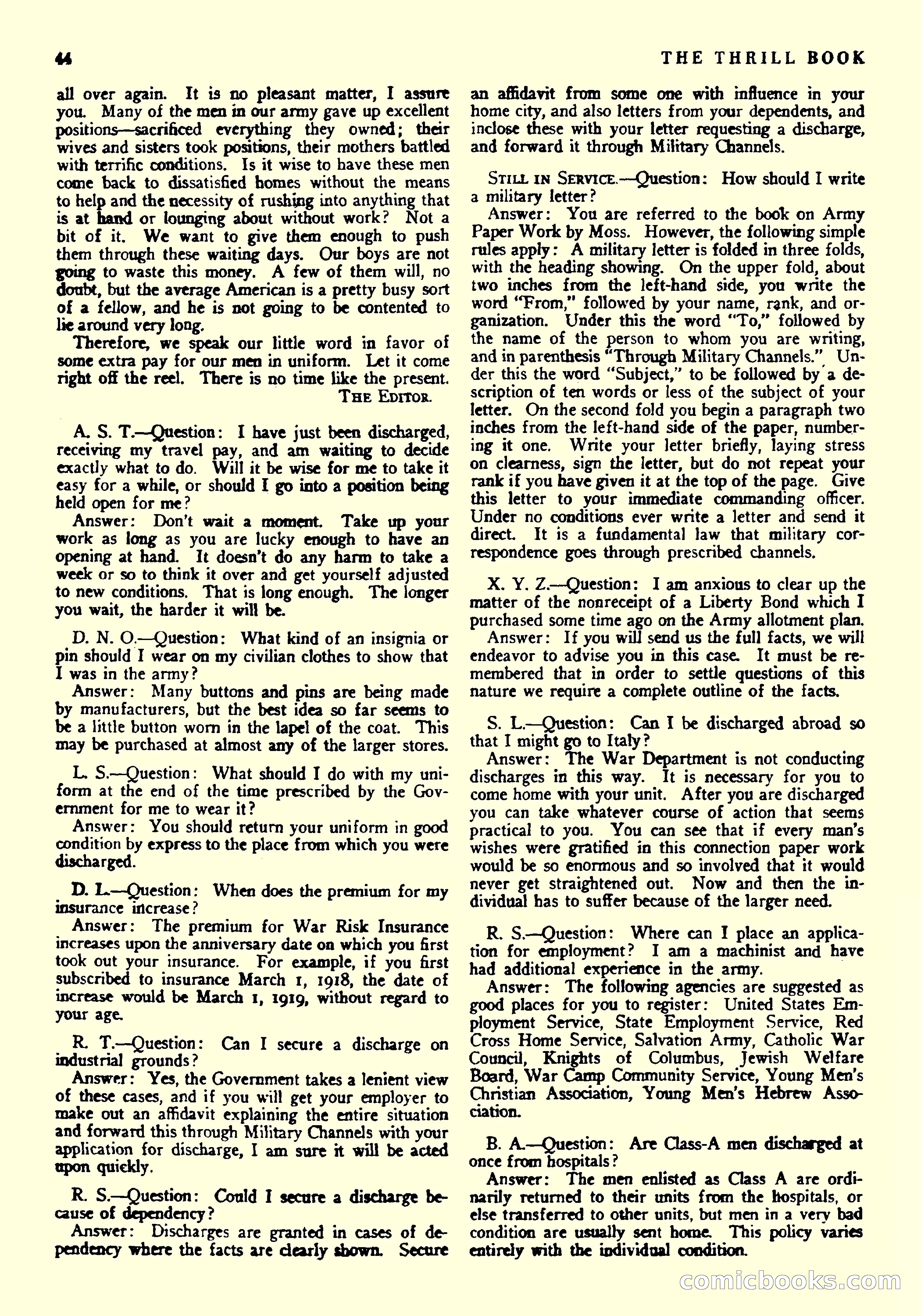 The Thrill Book, Vol. 1, No. 3 — page 46 of 52