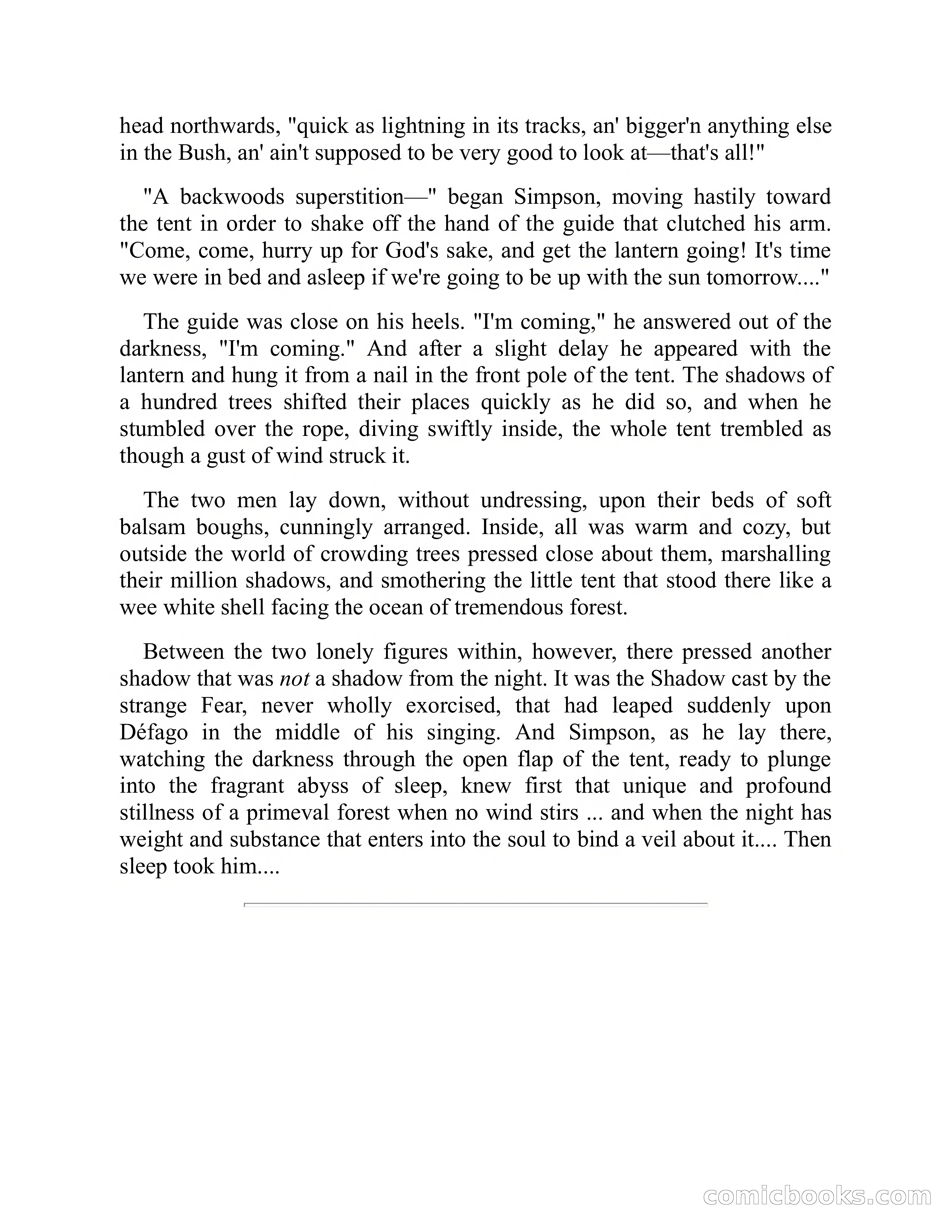 The Wendigo — page 21 of 57