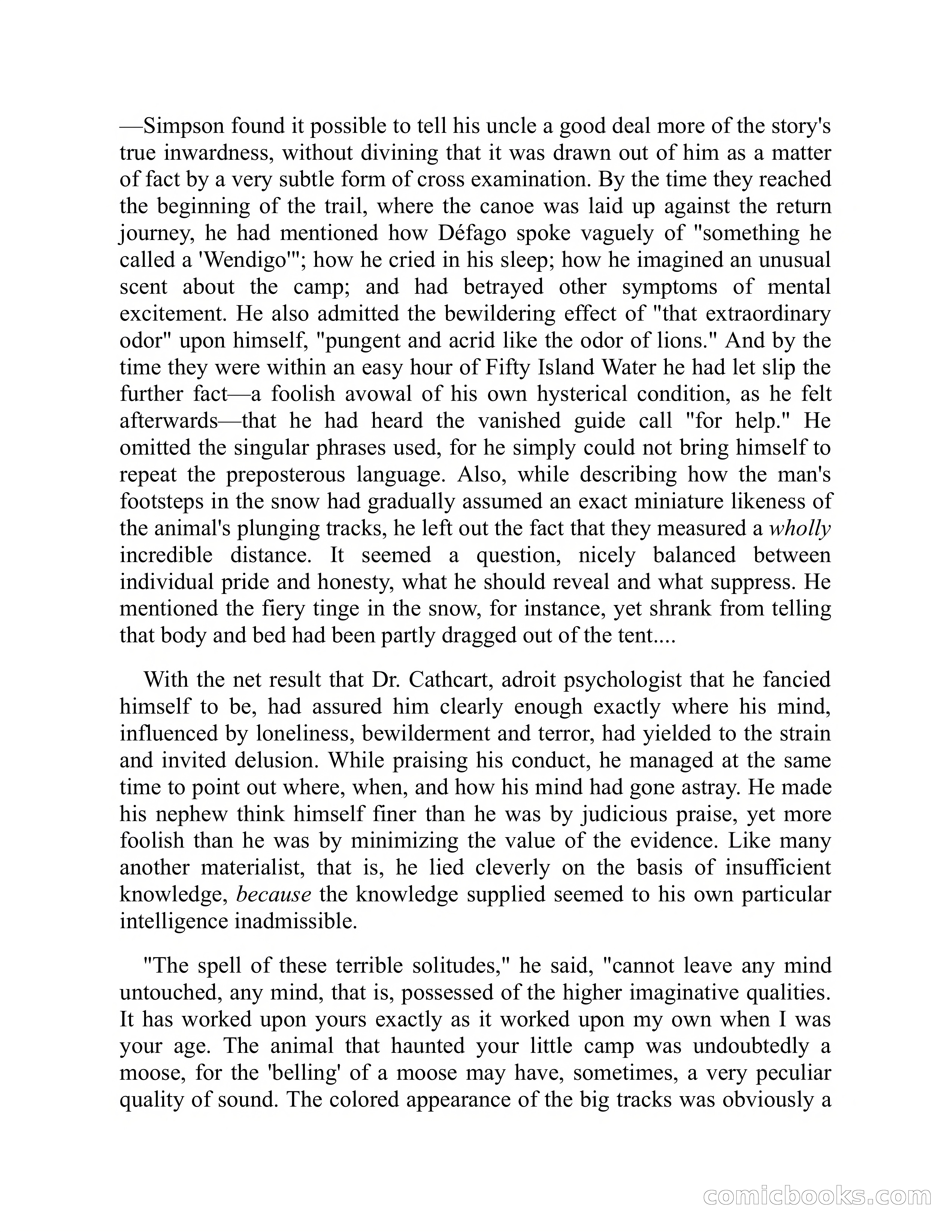 The Wendigo — page 38 of 57