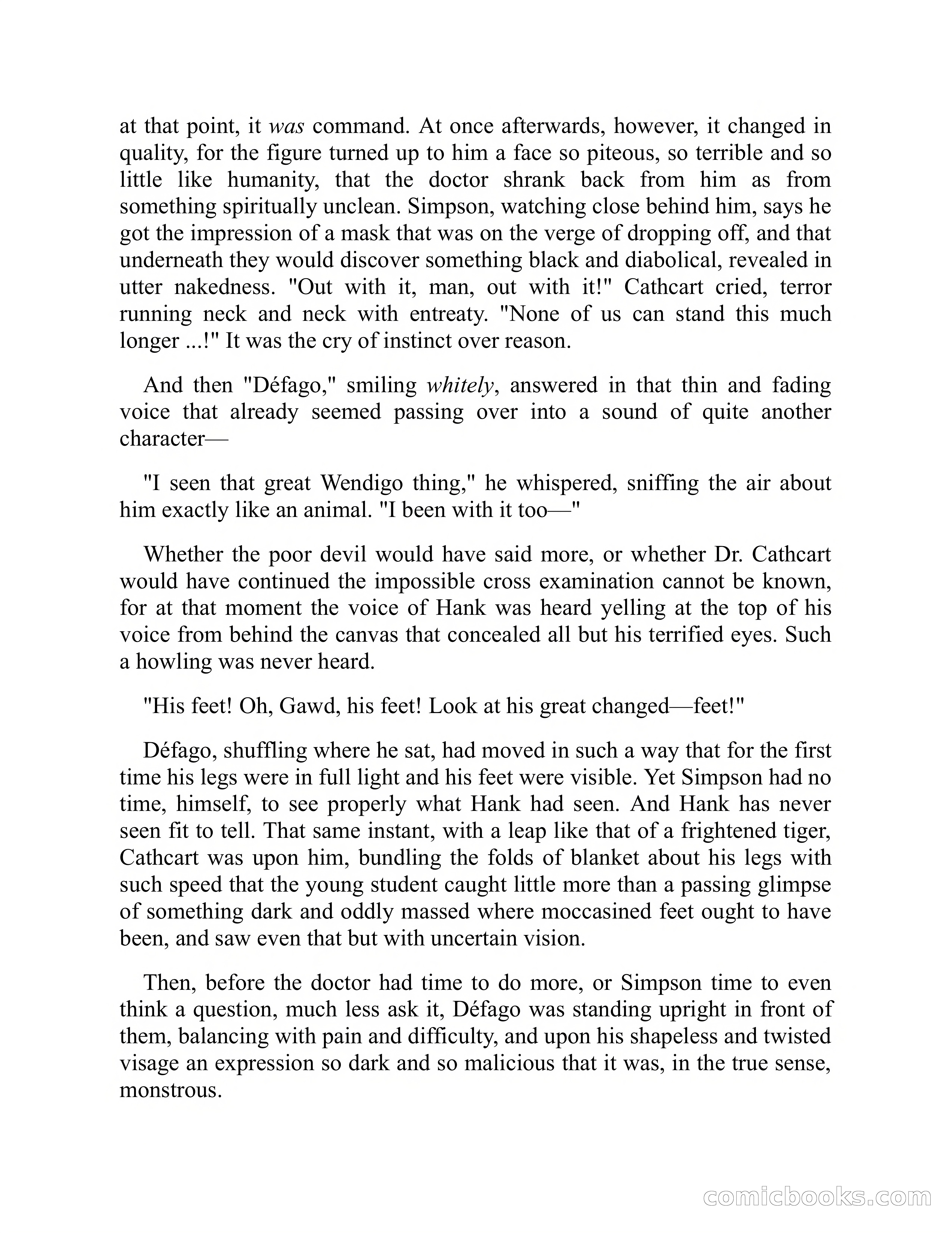 The Wendigo — page 51 of 57