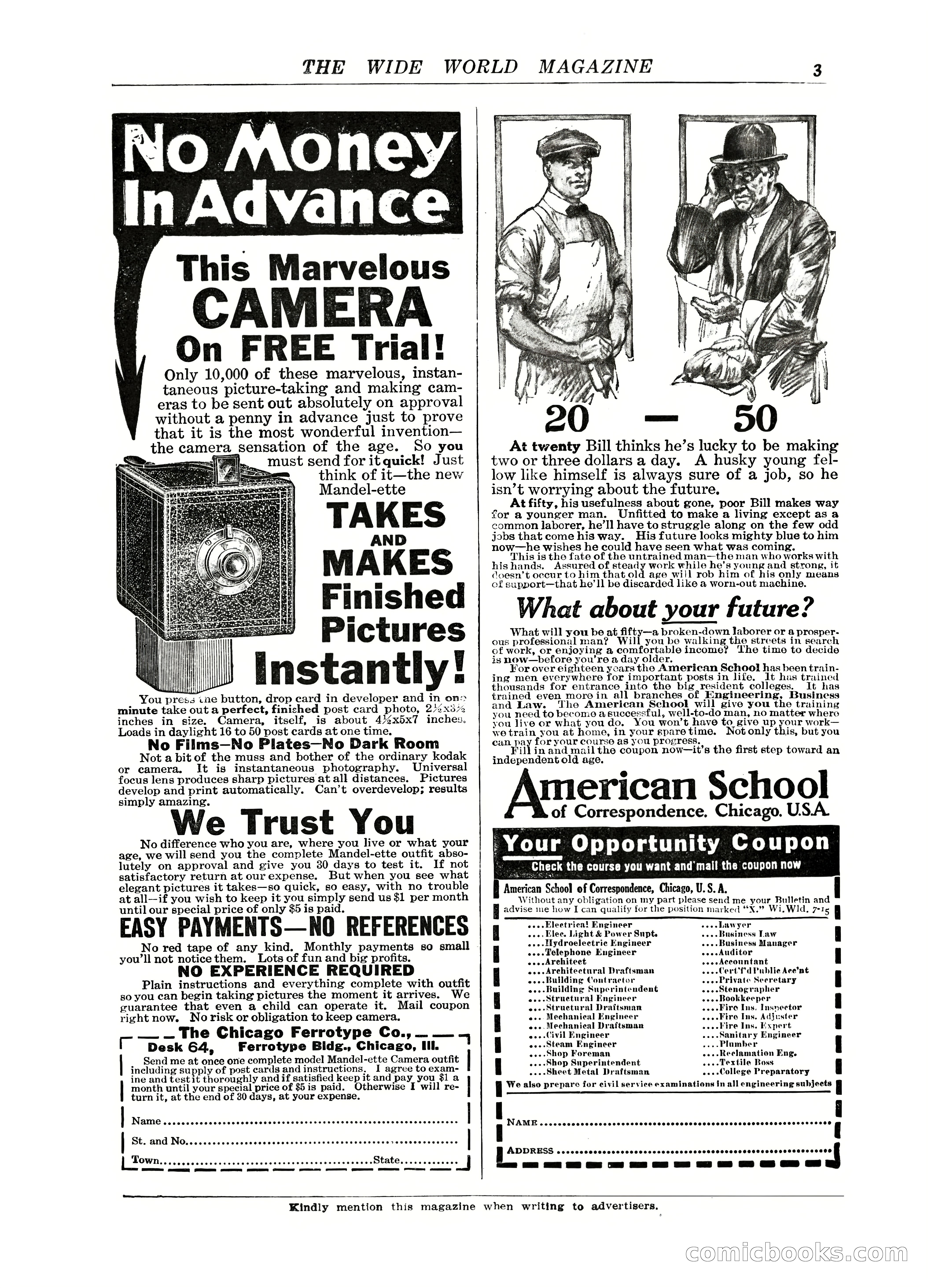 The Wide World, July 1915 — page 5 of 116