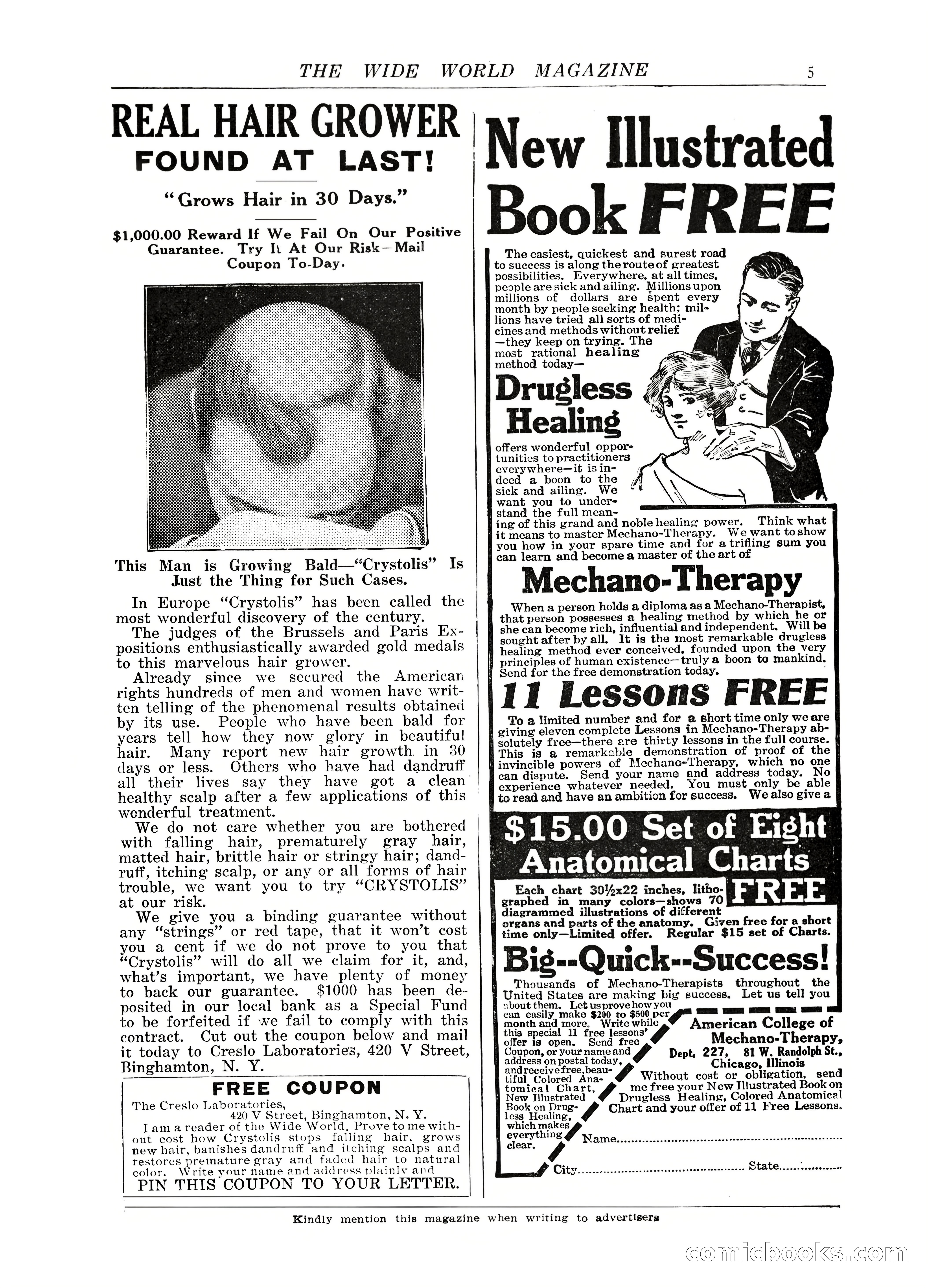 The Wide World, July 1915 — page 7 of 116