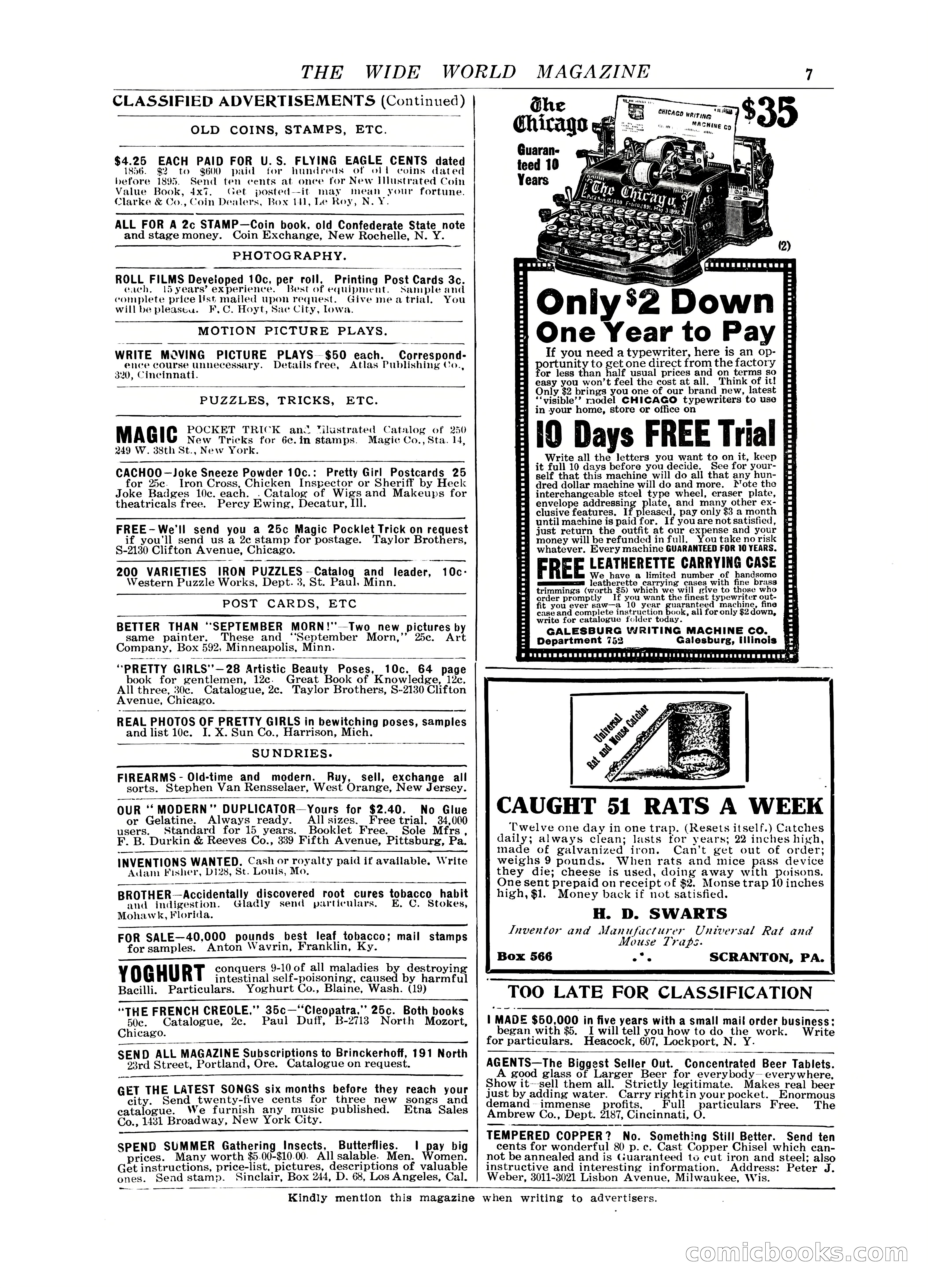 The Wide World, July 1915 — page 9 of 116