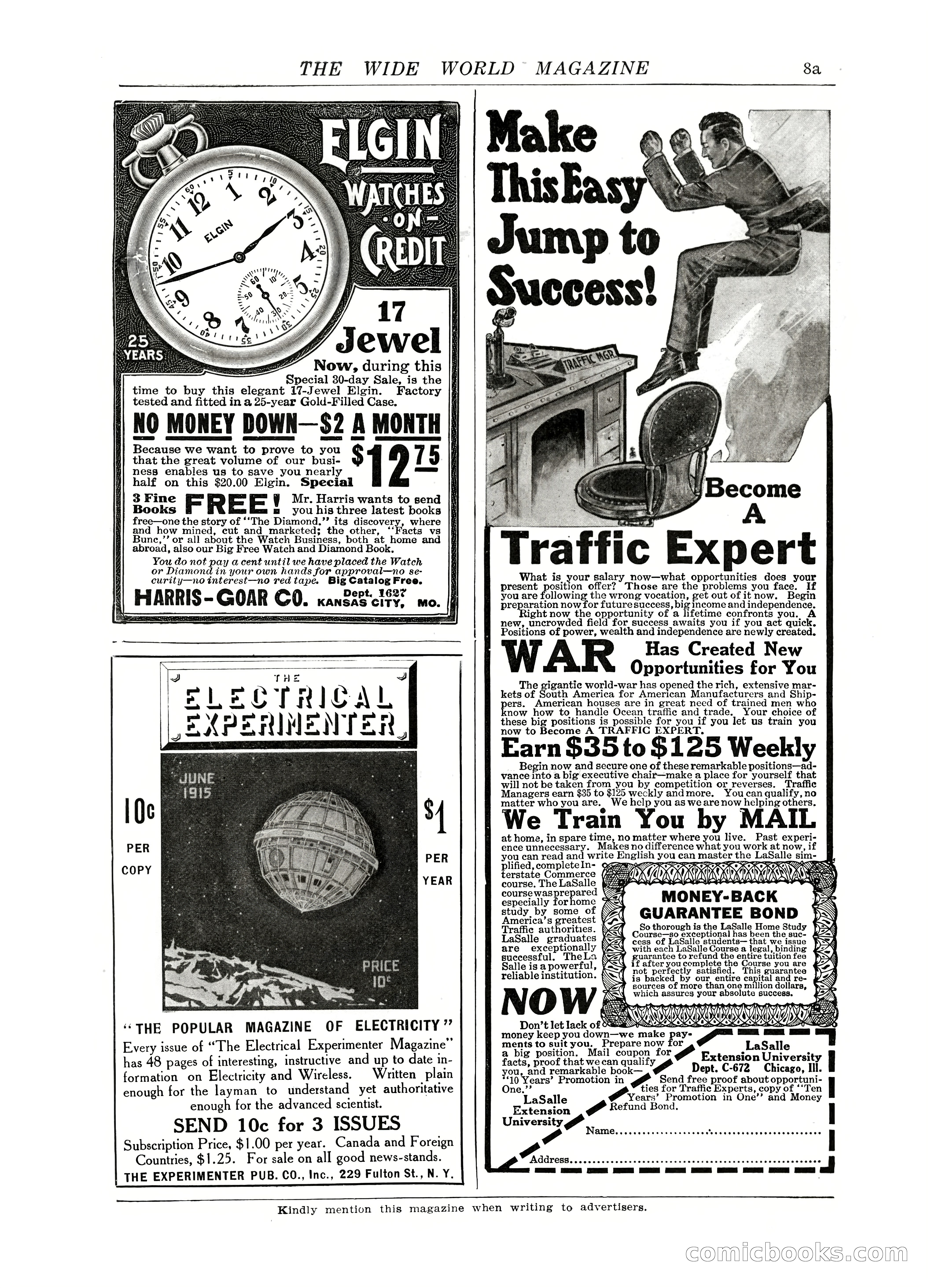 The Wide World, July 1915 — page 11 of 116