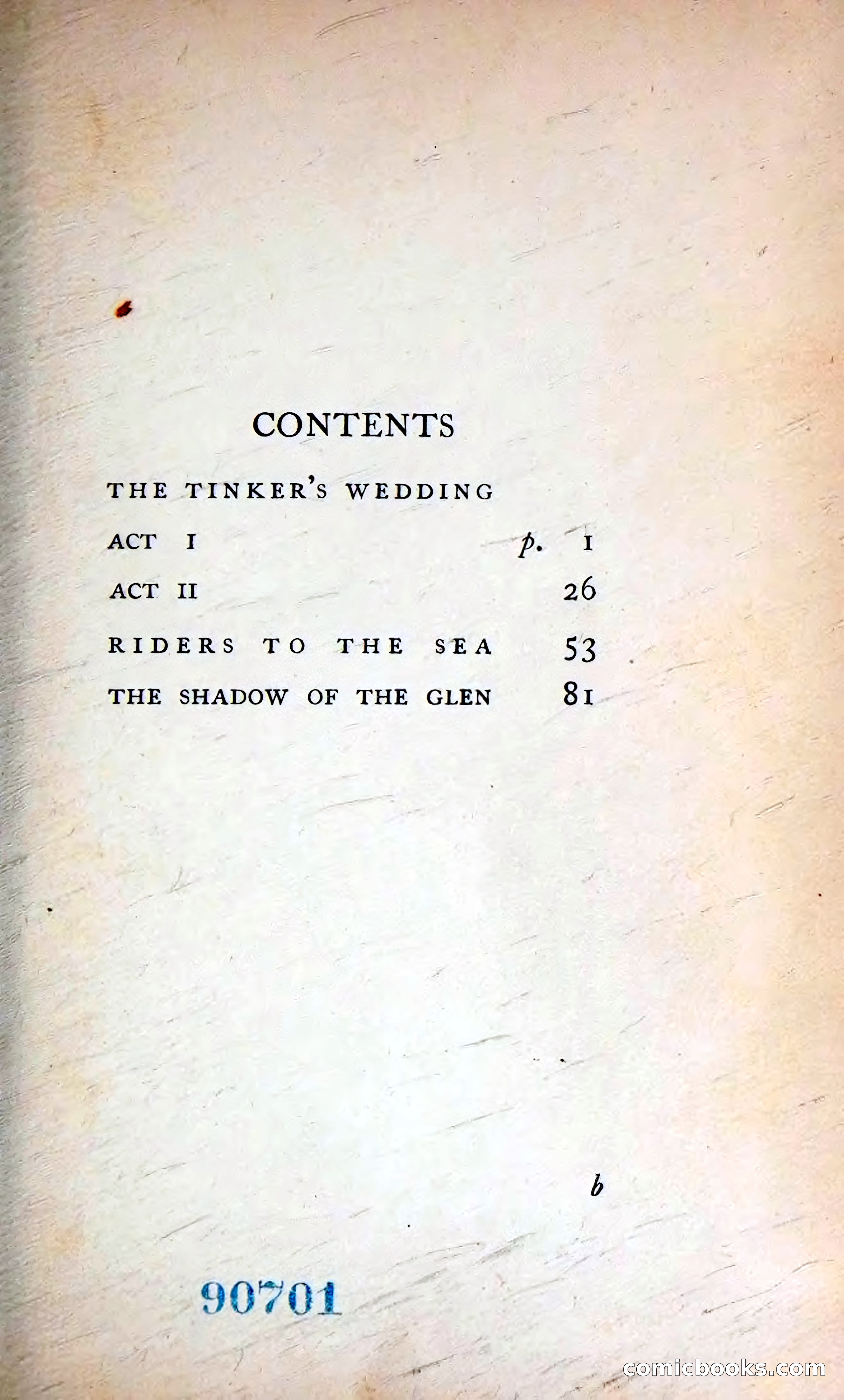 The Tinker's Wedding / Riders to the Sea / The Shadow of the Glen — page 12 of 133