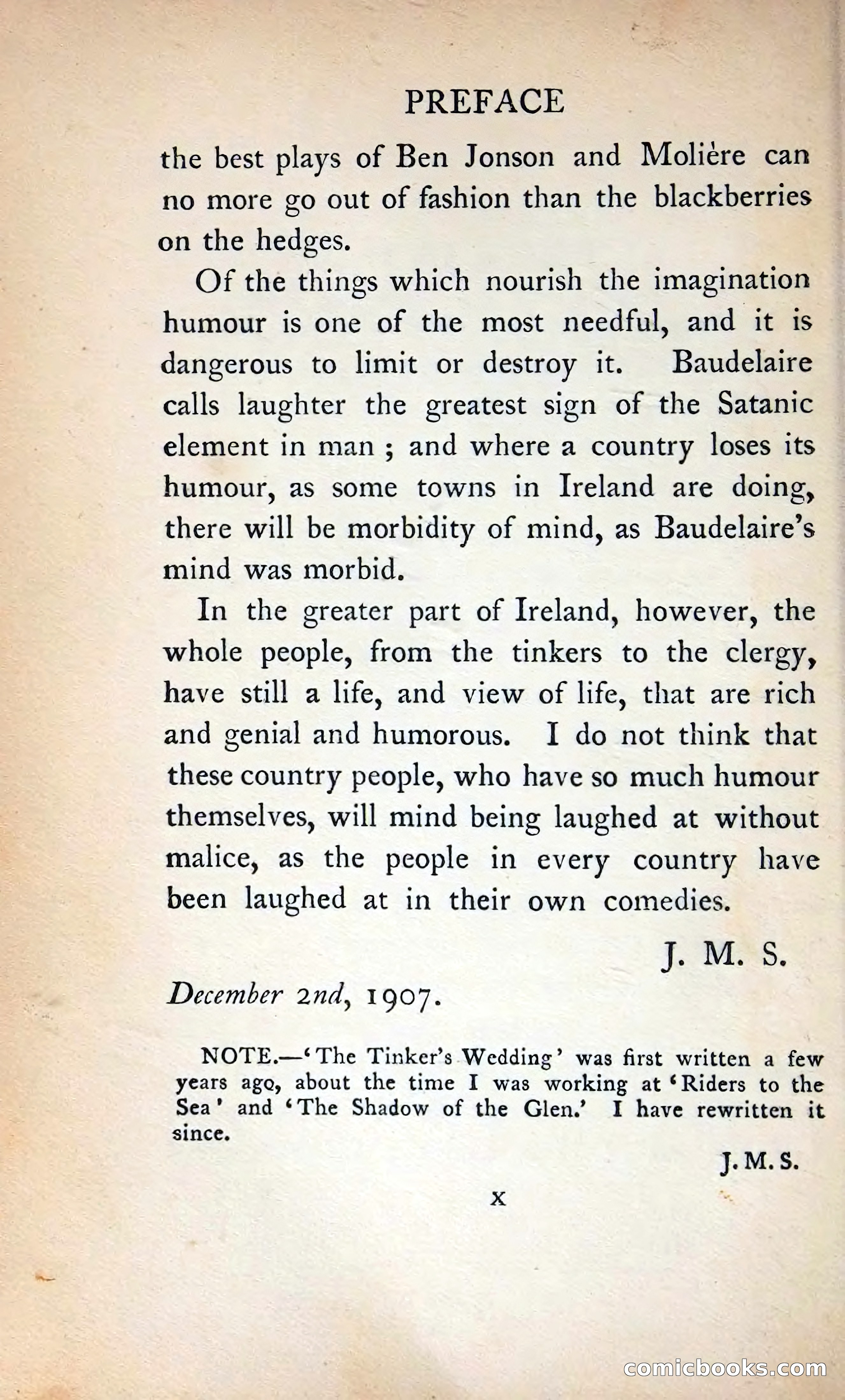 The Tinker's Wedding / Riders to the Sea / The Shadow of the Glen — page 17 of 133