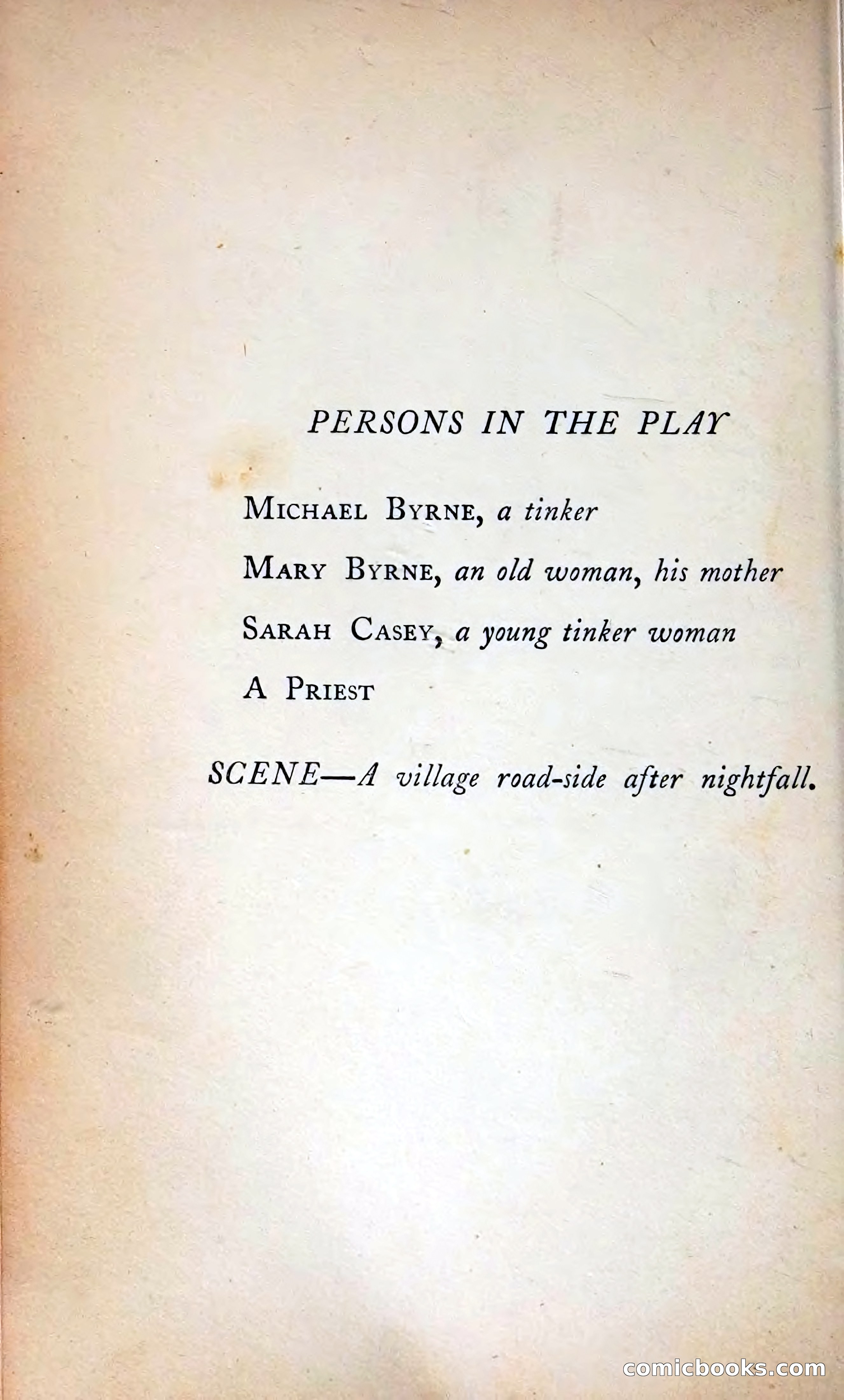 The Tinker's Wedding / Riders to the Sea / The Shadow of the Glen — page 19 of 133