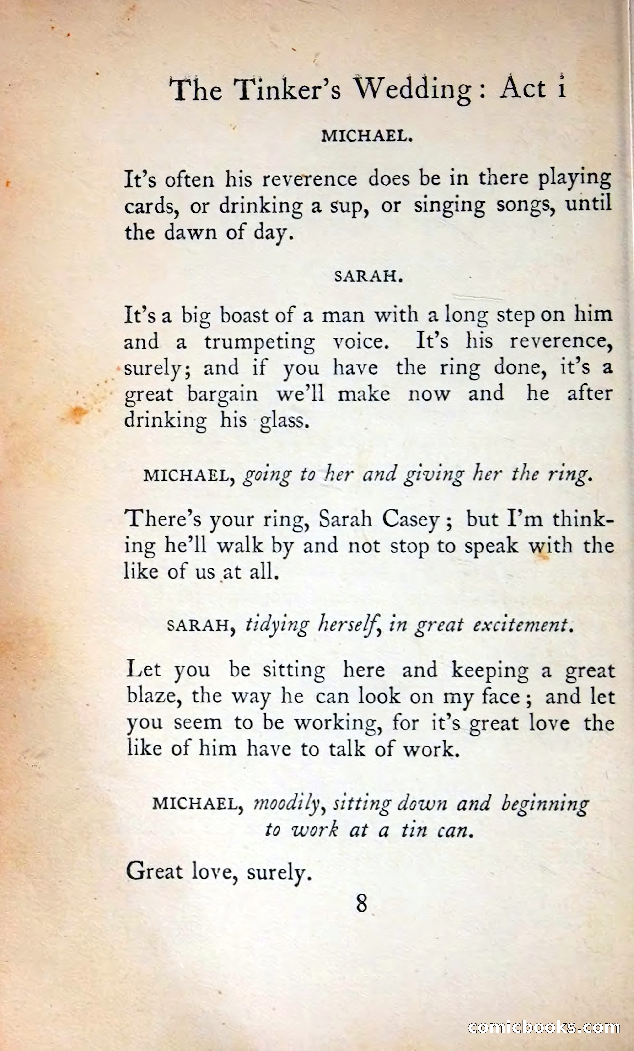 The Tinker's Wedding / Riders to the Sea / The Shadow of the Glen — page 27 of 133