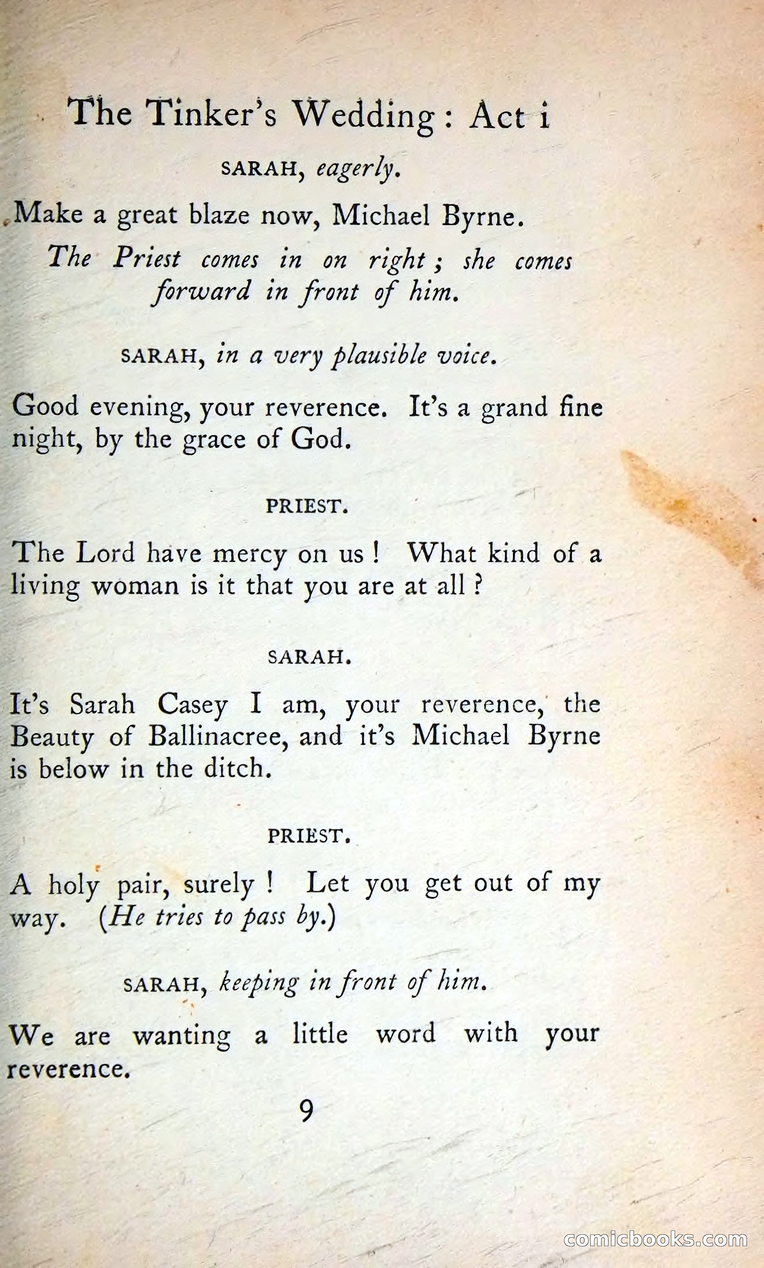 The Tinker's Wedding / Riders to the Sea / The Shadow of the Glen — page 28 of 133