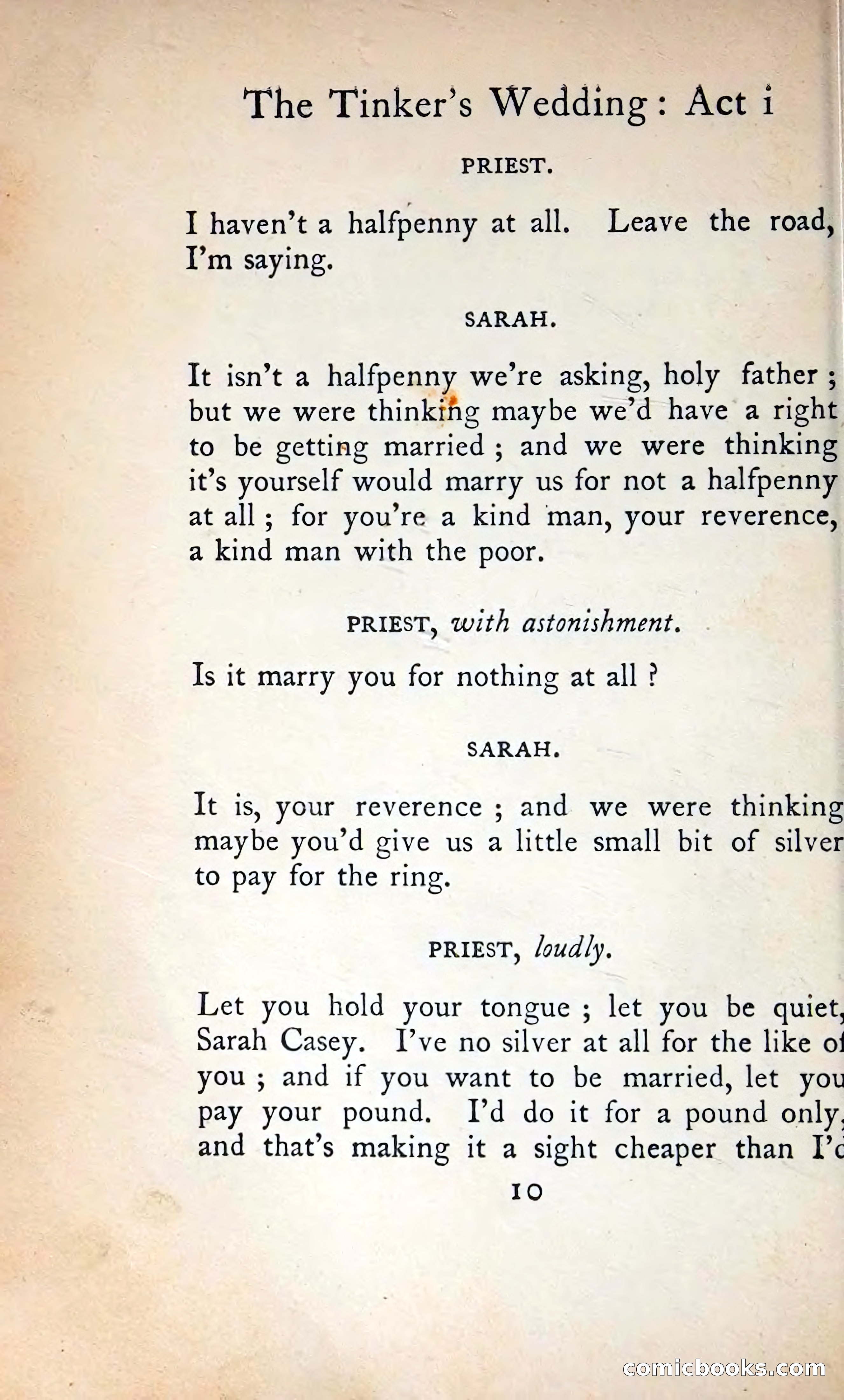 The Tinker's Wedding / Riders to the Sea / The Shadow of the Glen — page 29 of 133