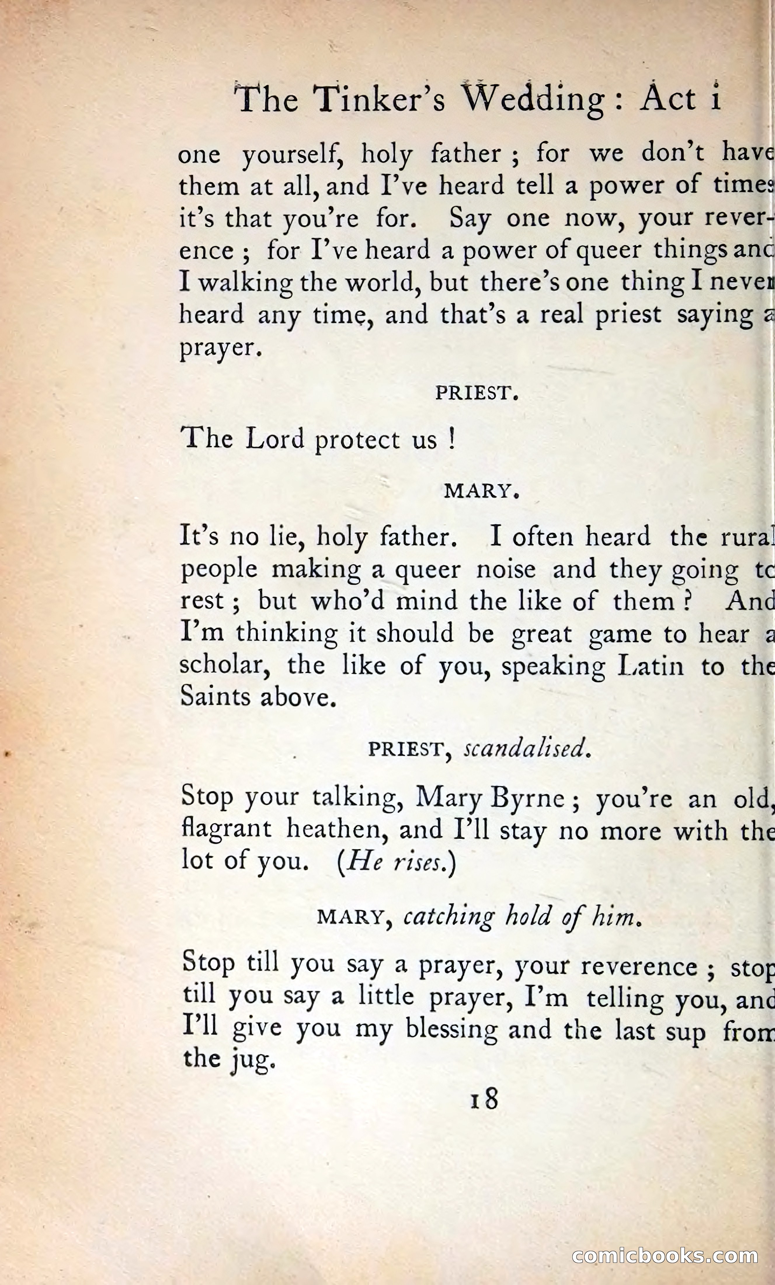 The Tinker's Wedding / Riders to the Sea / The Shadow of the Glen — page 37 of 133