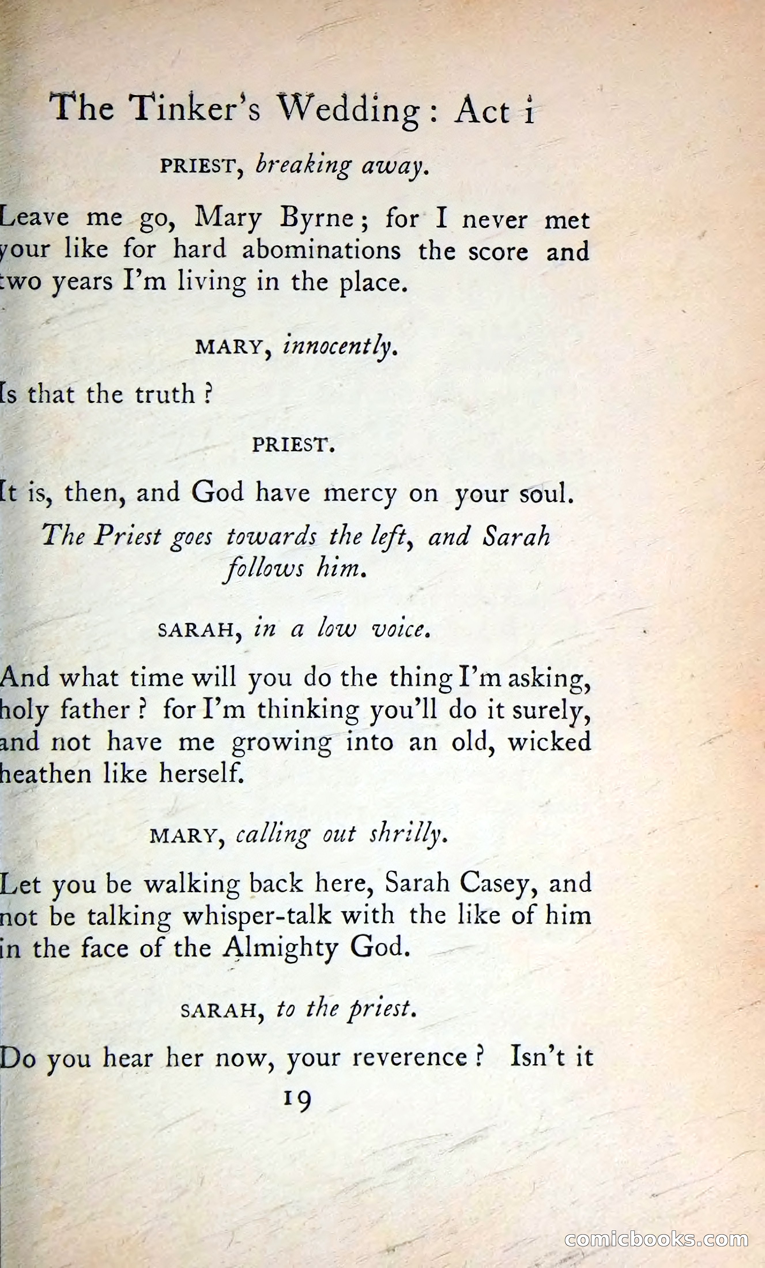 The Tinker's Wedding / Riders to the Sea / The Shadow of the Glen — page 38 of 133