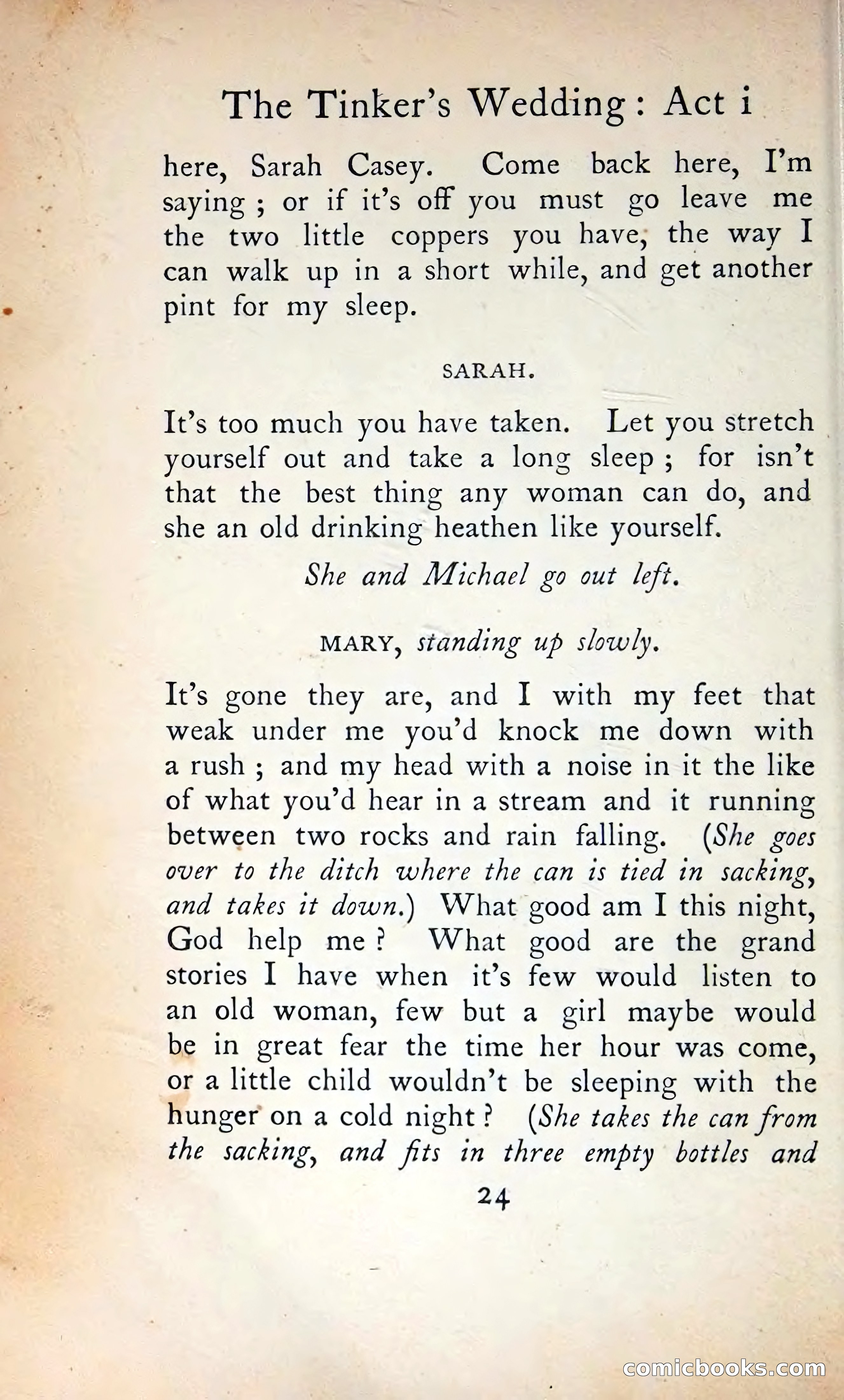 The Tinker's Wedding / Riders to the Sea / The Shadow of the Glen — page 43 of 133