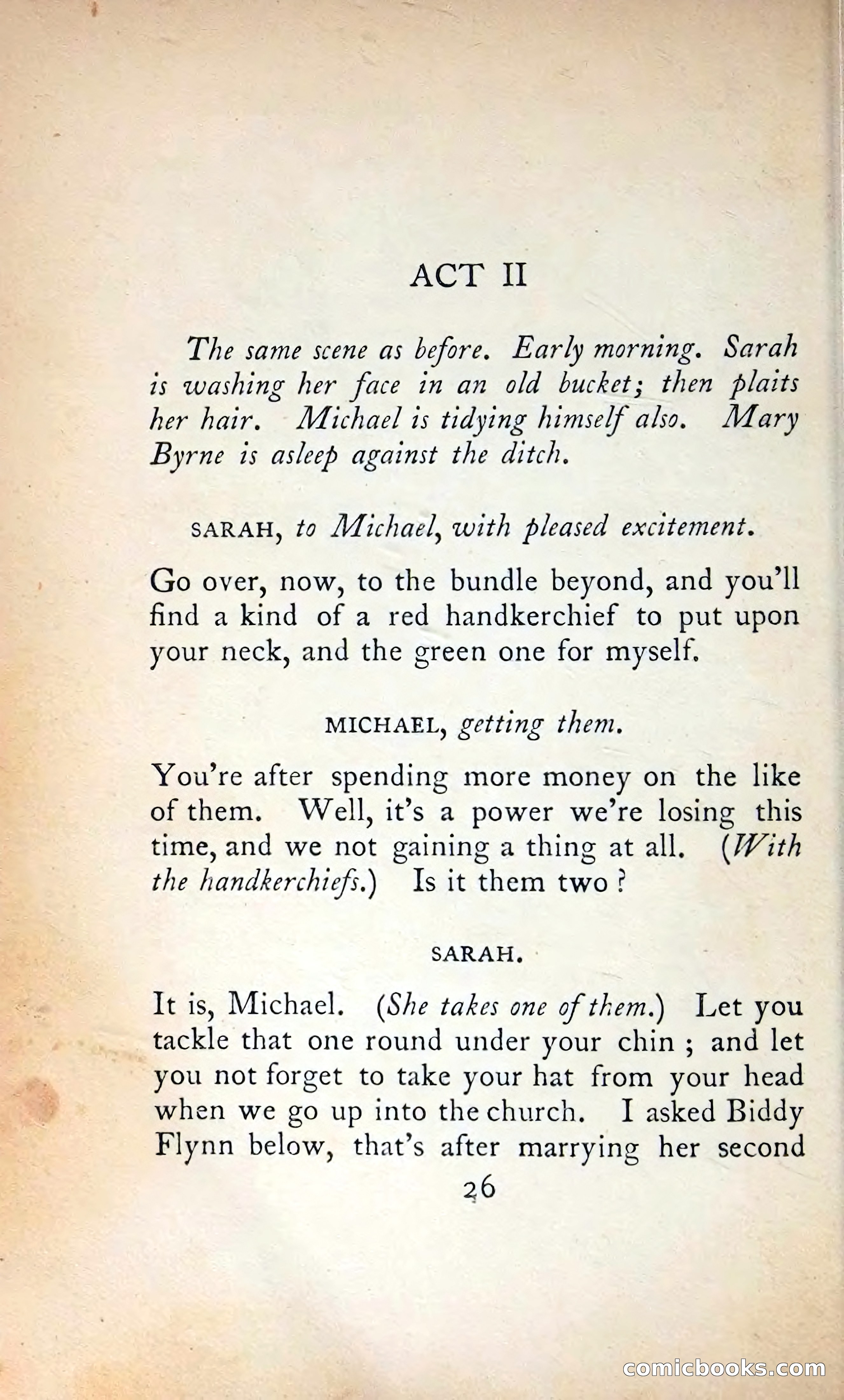 The Tinker's Wedding / Riders to the Sea / The Shadow of the Glen — page 45 of 133