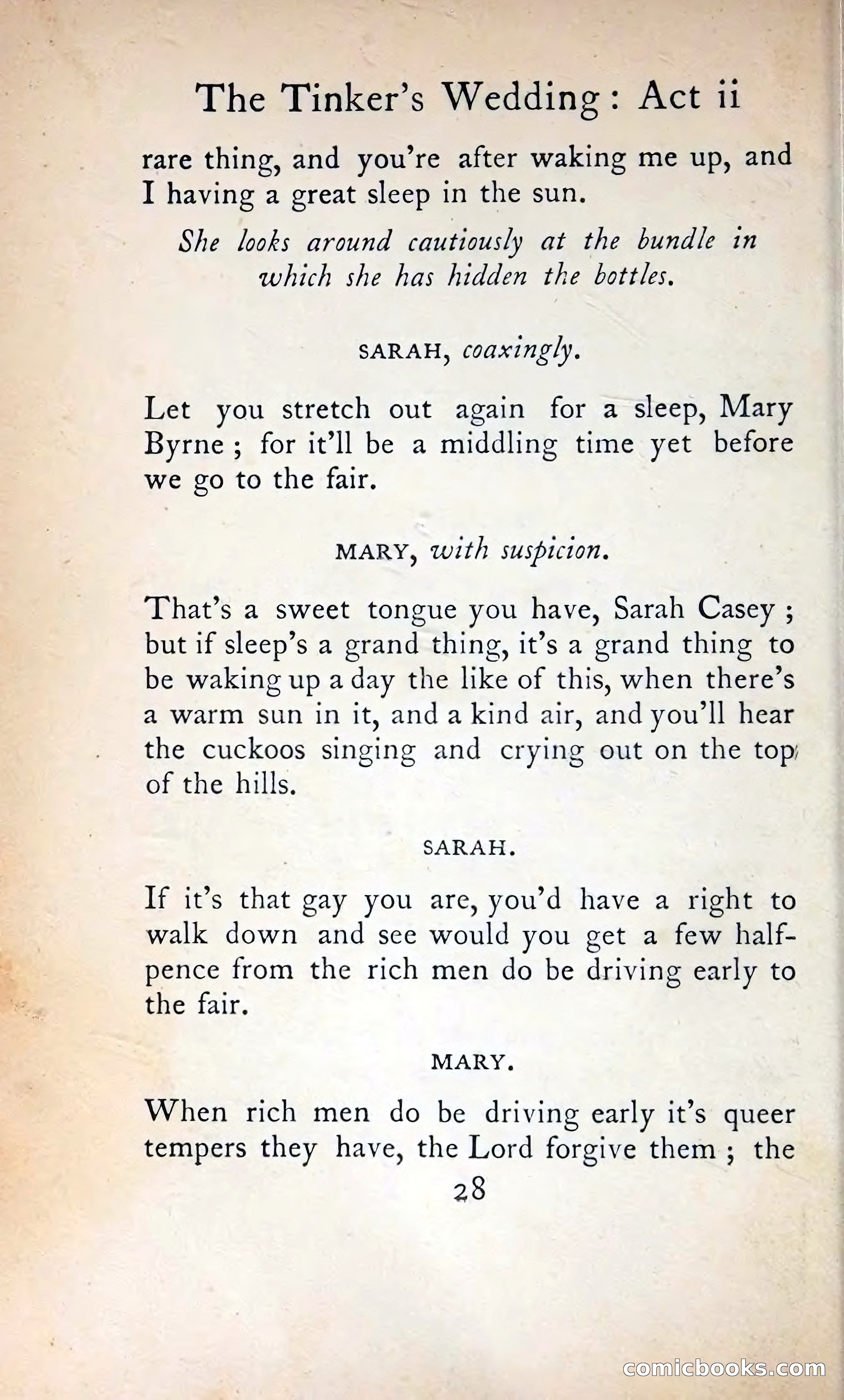 The Tinker's Wedding / Riders to the Sea / The Shadow of the Glen — page 47 of 133