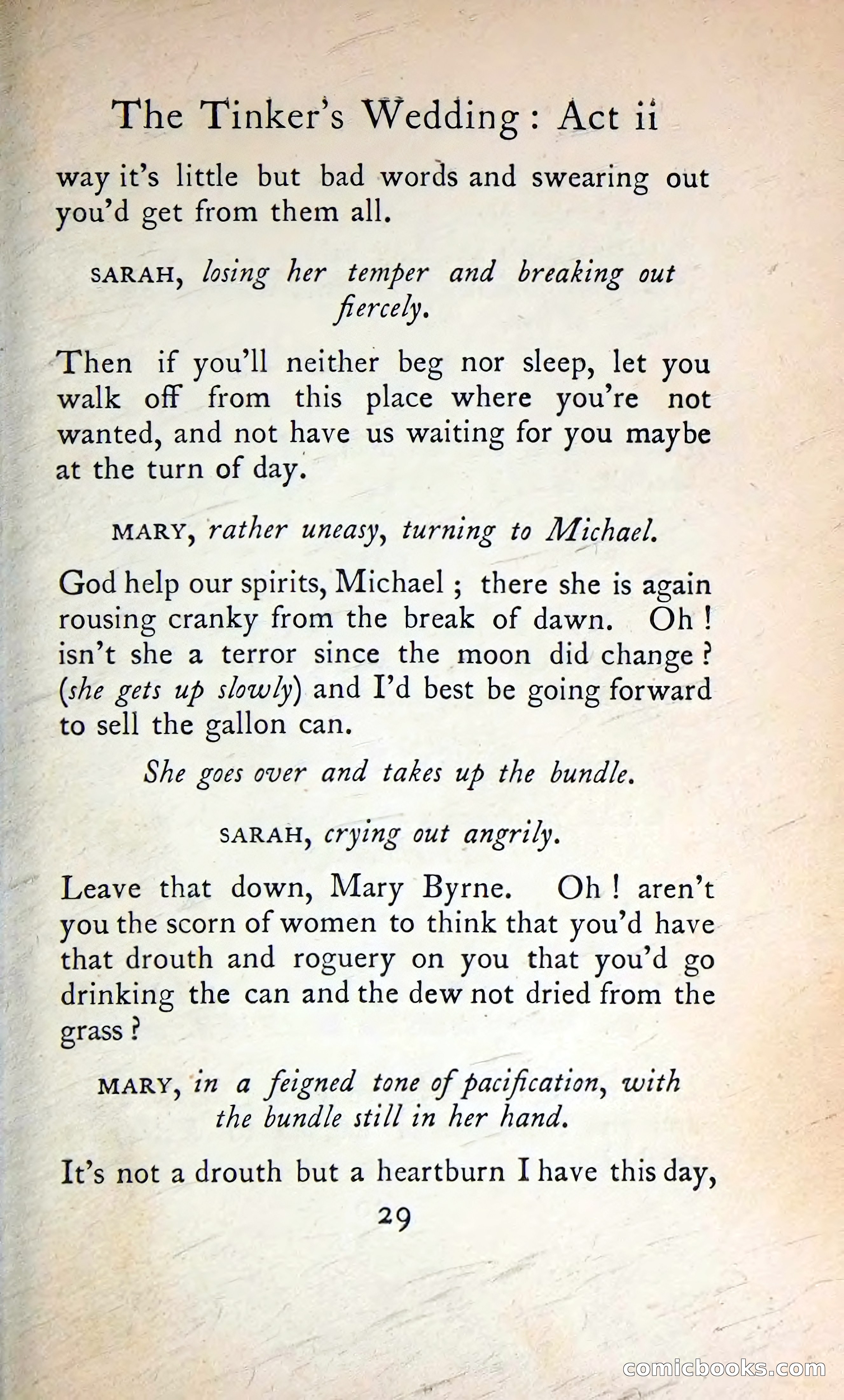 The Tinker's Wedding / Riders to the Sea / The Shadow of the Glen — page 48 of 133