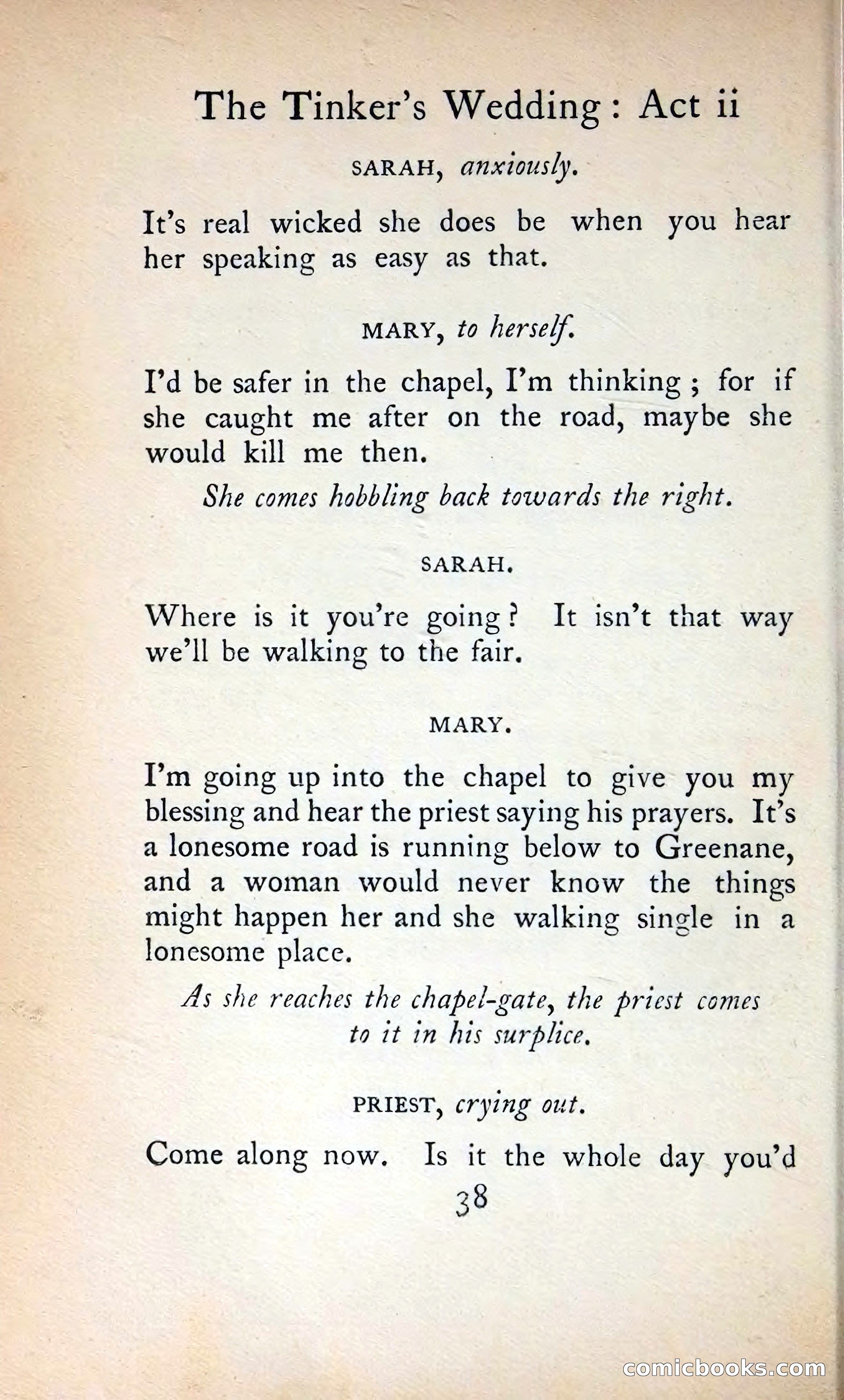The Tinker's Wedding / Riders to the Sea / The Shadow of the Glen — page 57 of 133