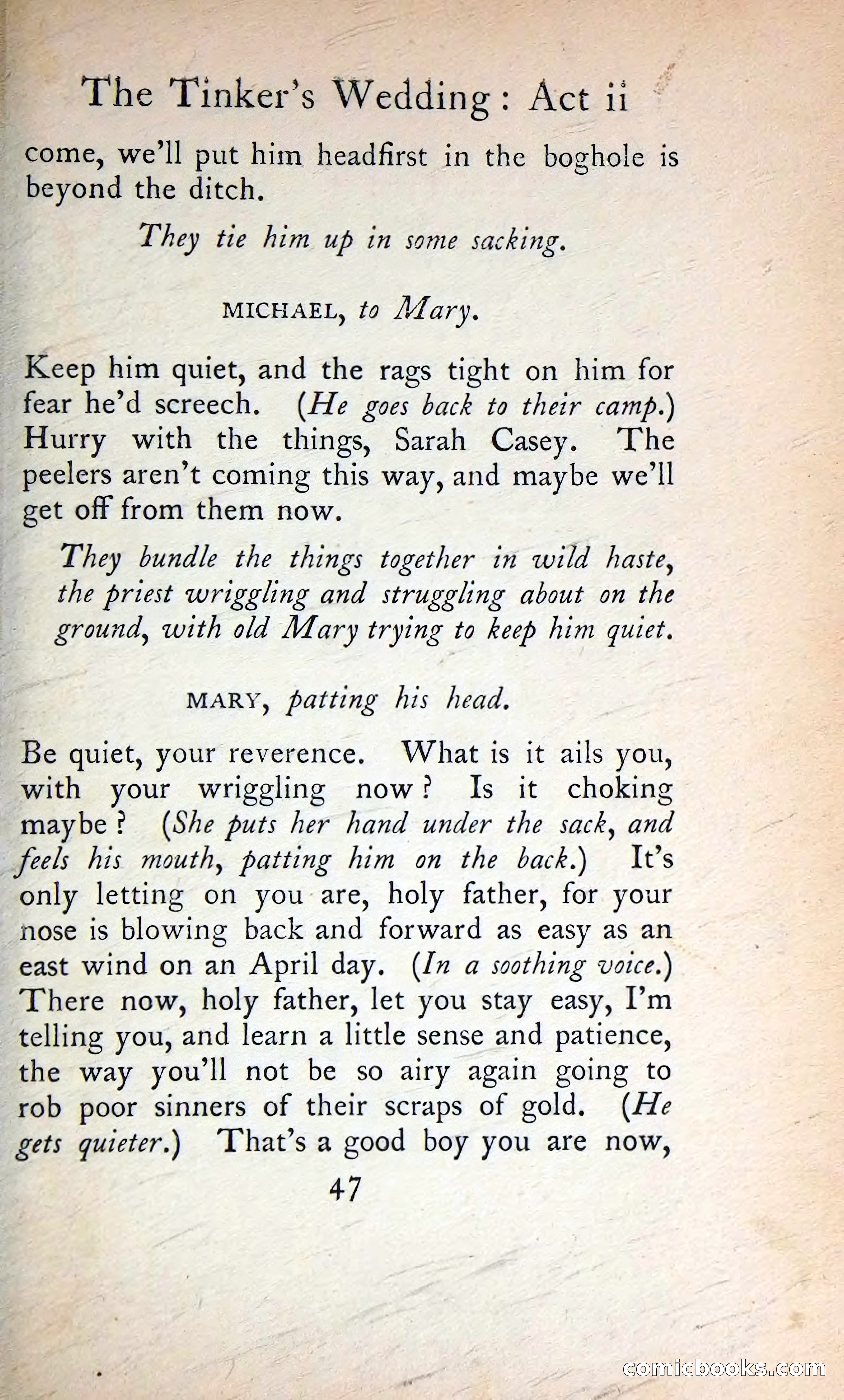 The Tinker's Wedding / Riders to the Sea / The Shadow of the Glen — page 66 of 133