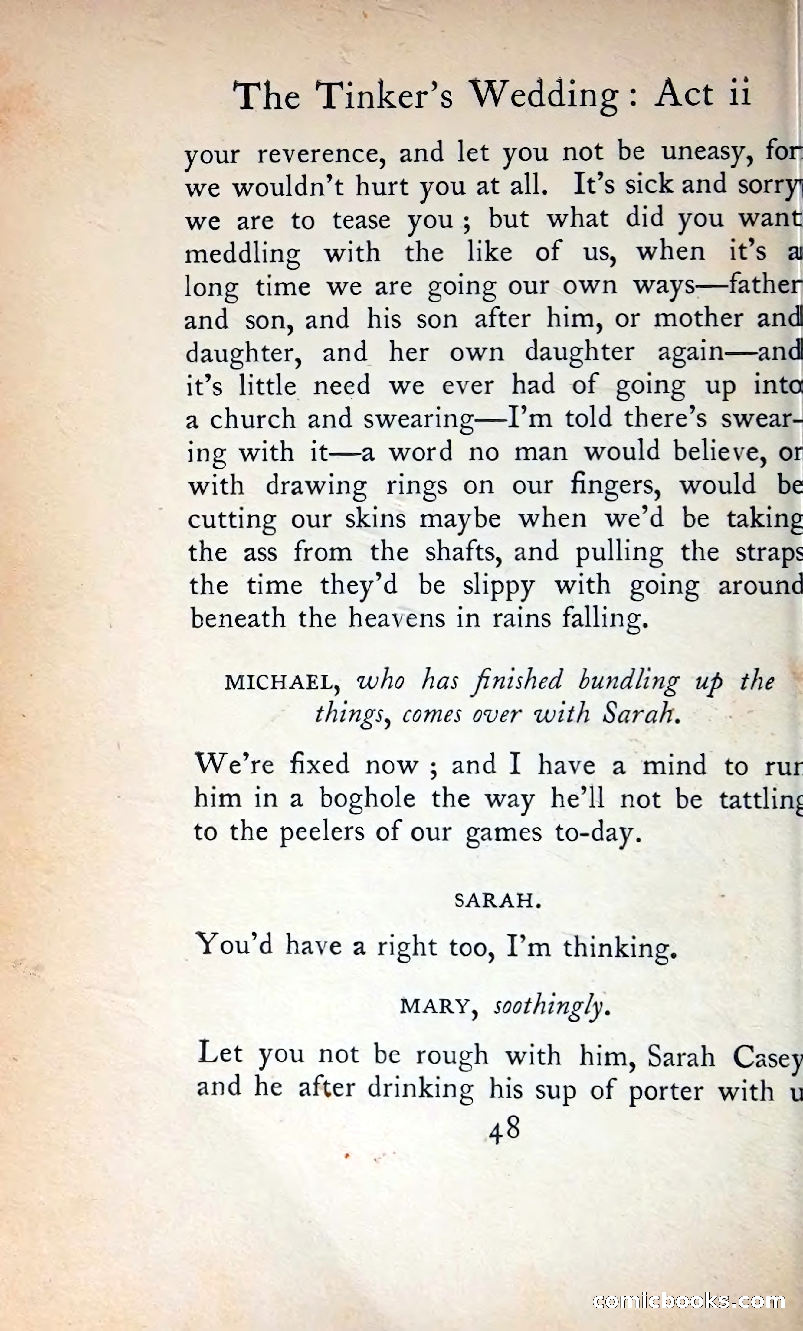 The Tinker's Wedding / Riders to the Sea / The Shadow of the Glen — page 67 of 133