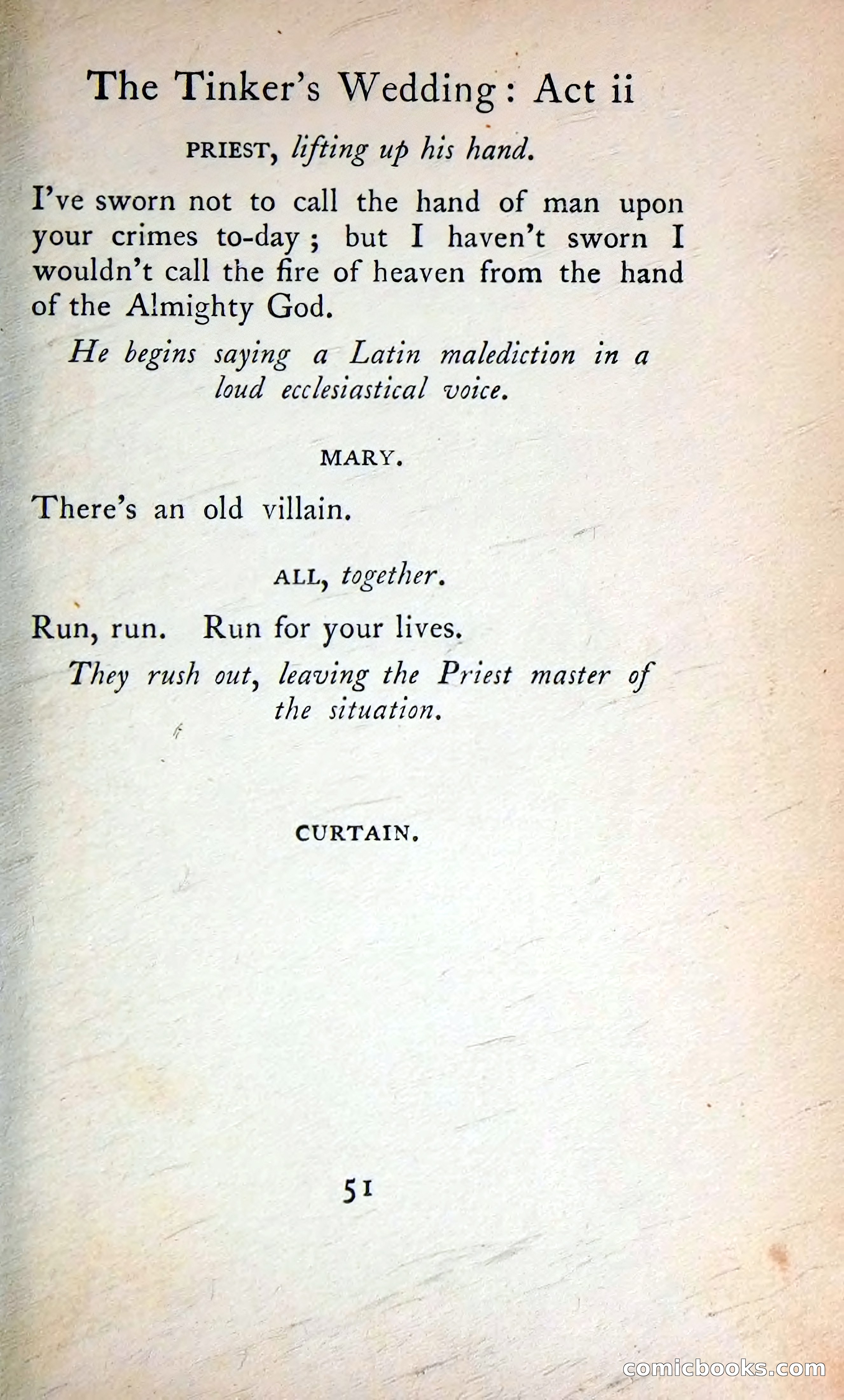 The Tinker's Wedding / Riders to the Sea / The Shadow of the Glen — page 70 of 133