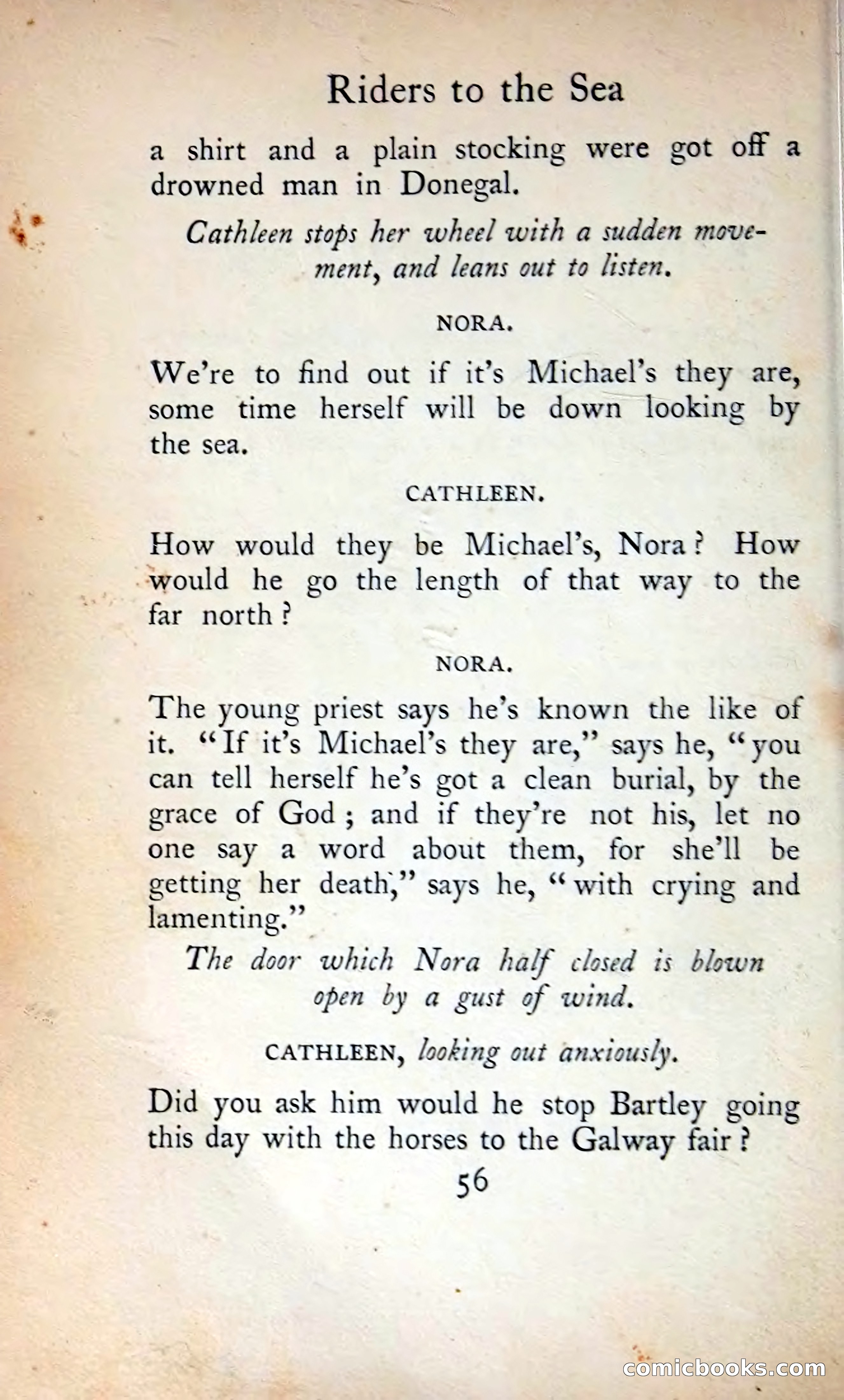 The Tinker's Wedding / Riders to the Sea / The Shadow of the Glen — page 75 of 133